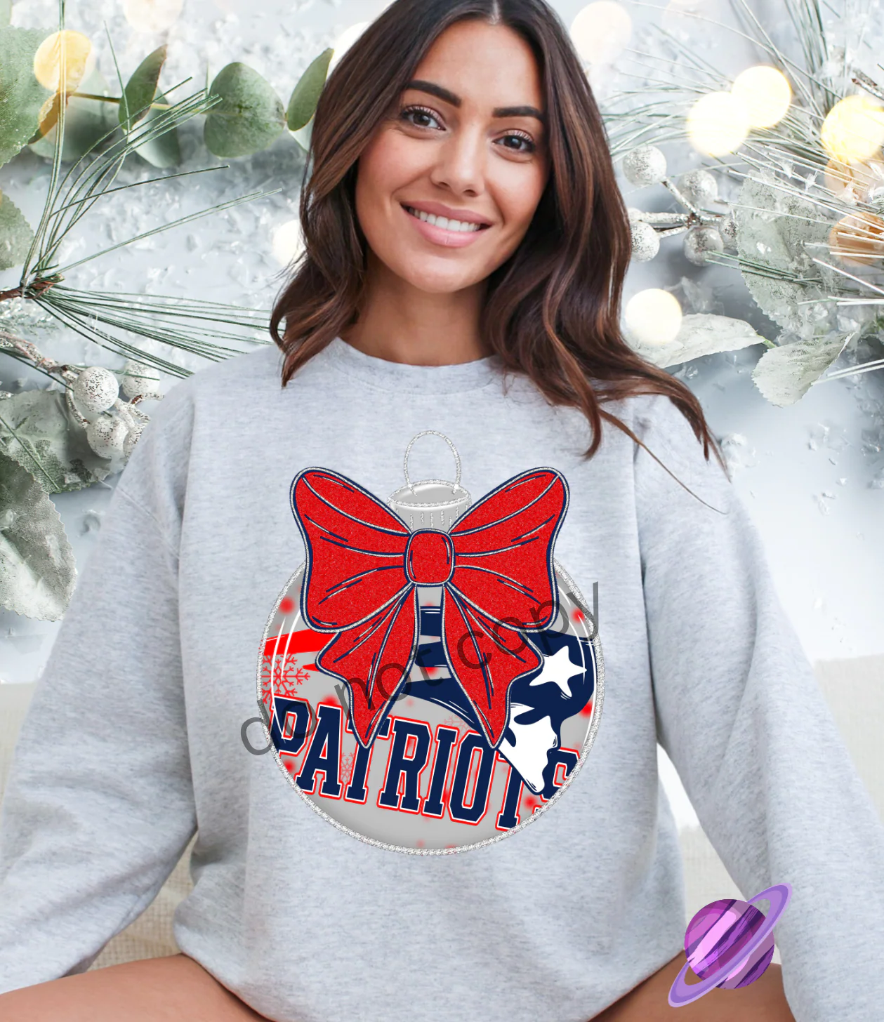 FOOTBALL ORNAMENT BLING SWEATSHIRT (MULTIPLE CHOICES) PART 2 - Image 8