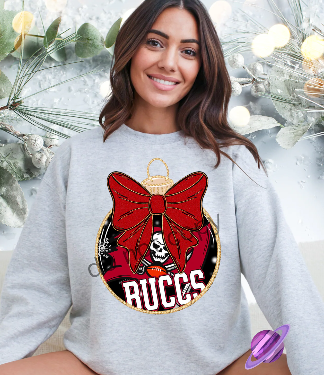 FOOTBALL ORNAMENT BLING SWEATSHIRT (MULTIPLE CHOICES) PART 2 - Image 9