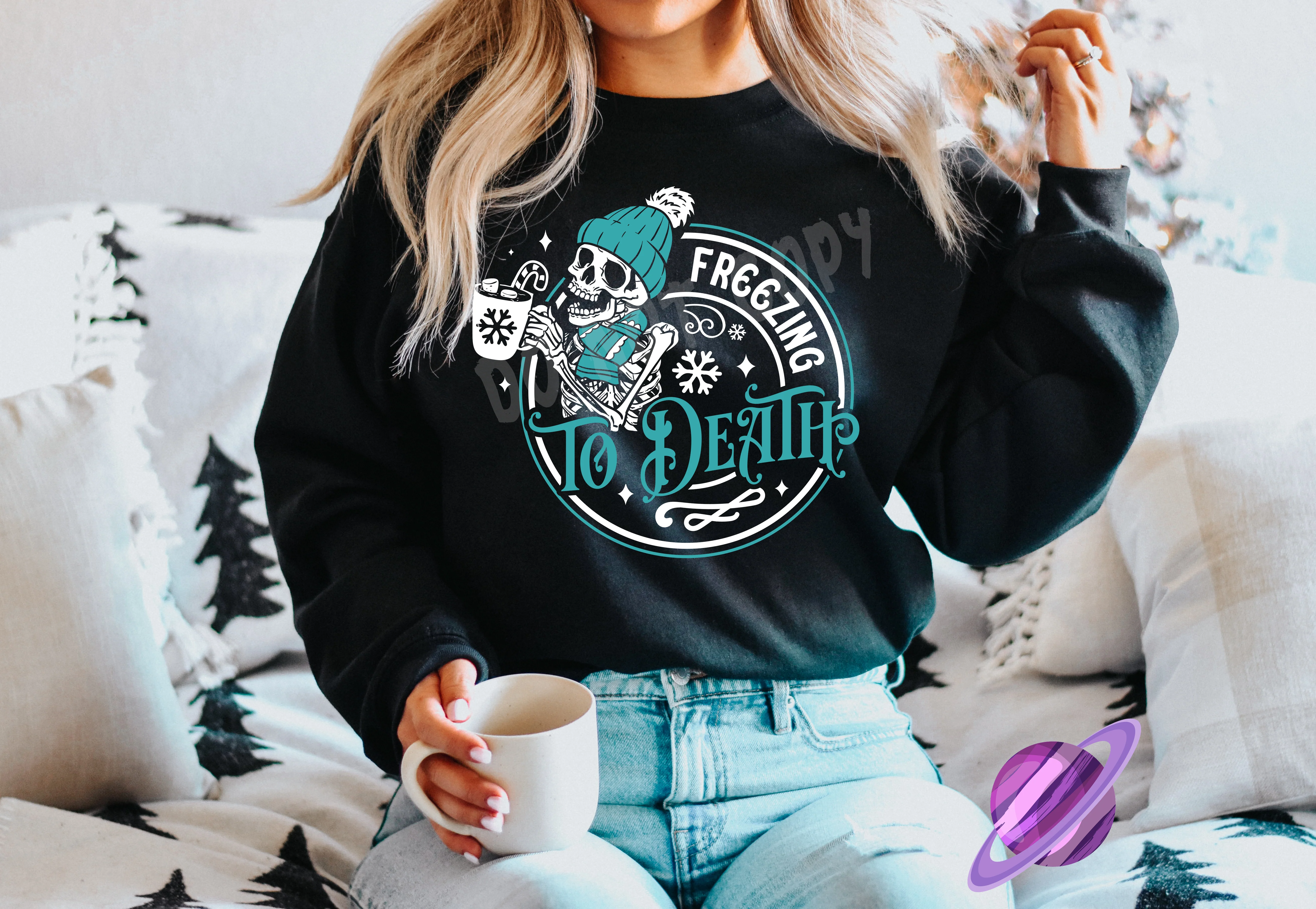 FREEZIN DEATH - CREW NECK SWEATSHIRT