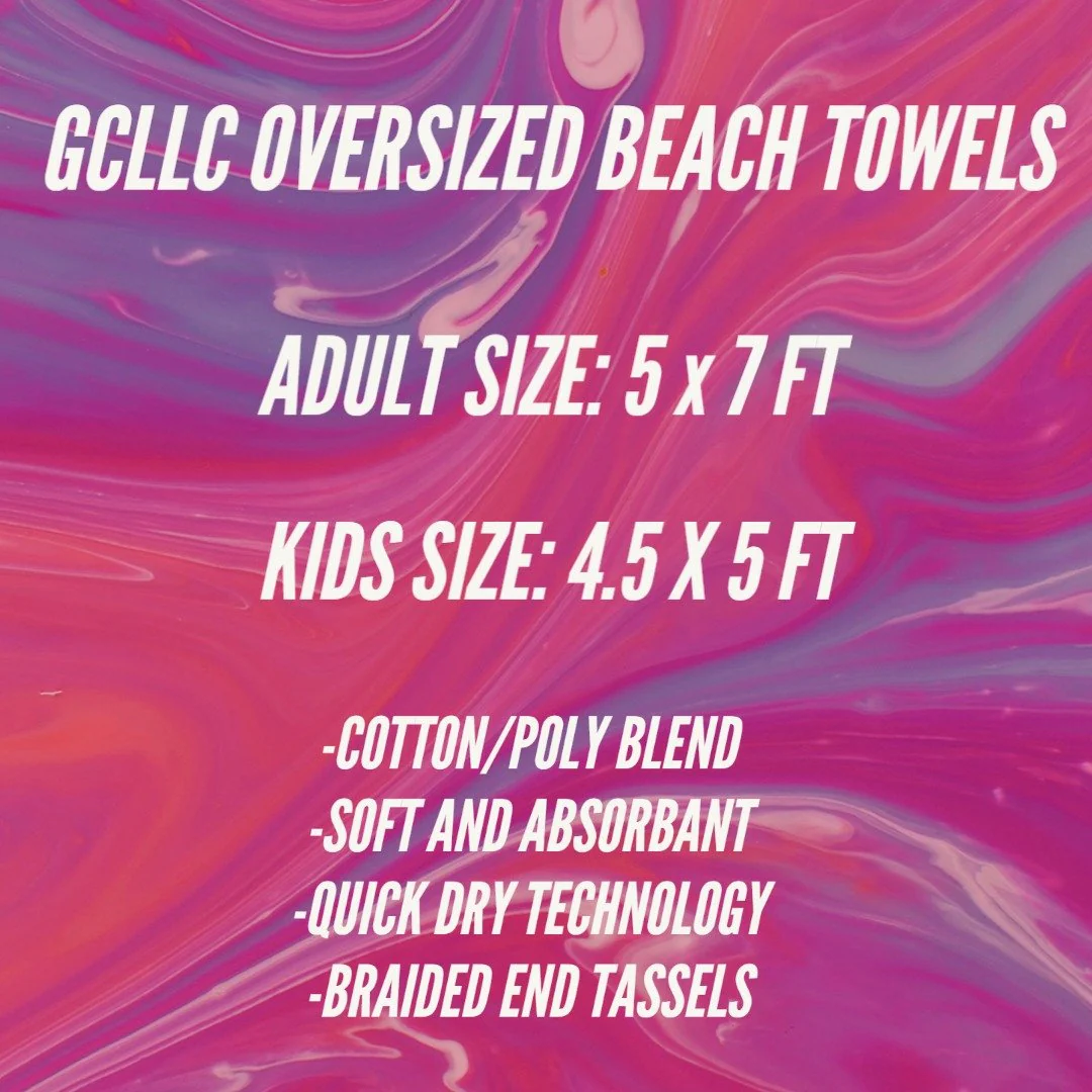 Friends not Food-OVERSIZED BEACH TOWEL 6-PREORDER CLOSING 3/20 - Image 4
