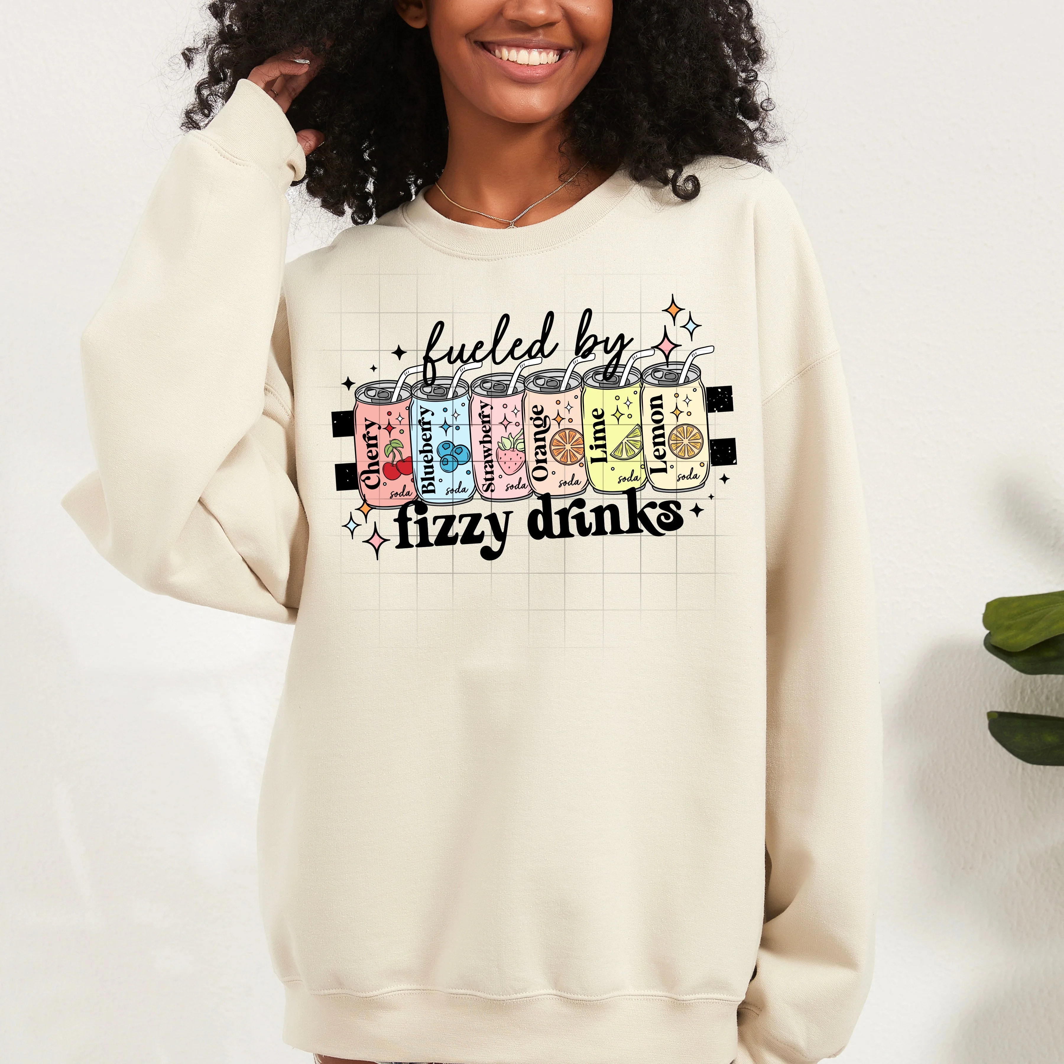 FUELED BY FIZZY DRINKS SWEATSHIRT