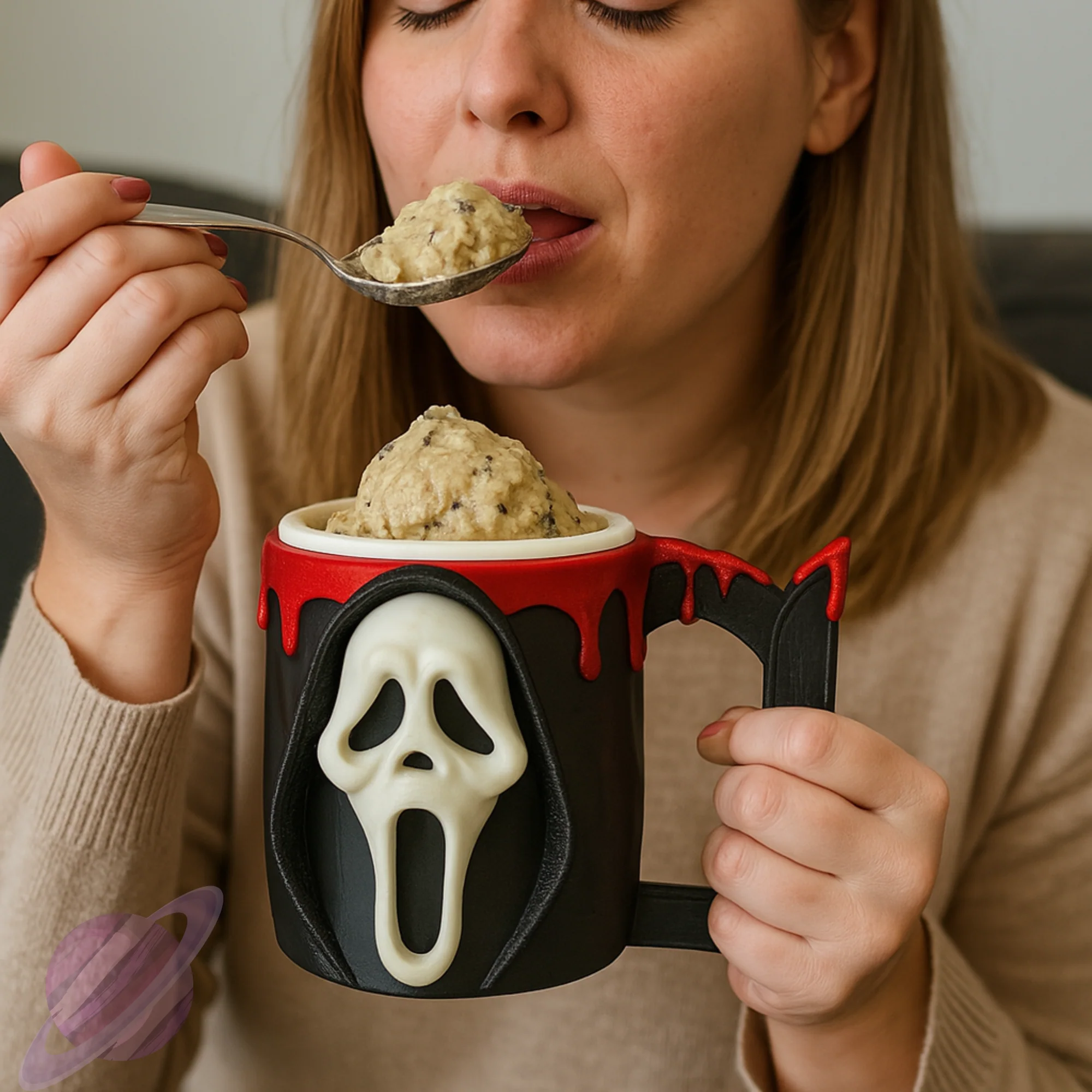 GF HORROR- 3D PRINTED ICE CREAM PINT HOLDER - Image 3