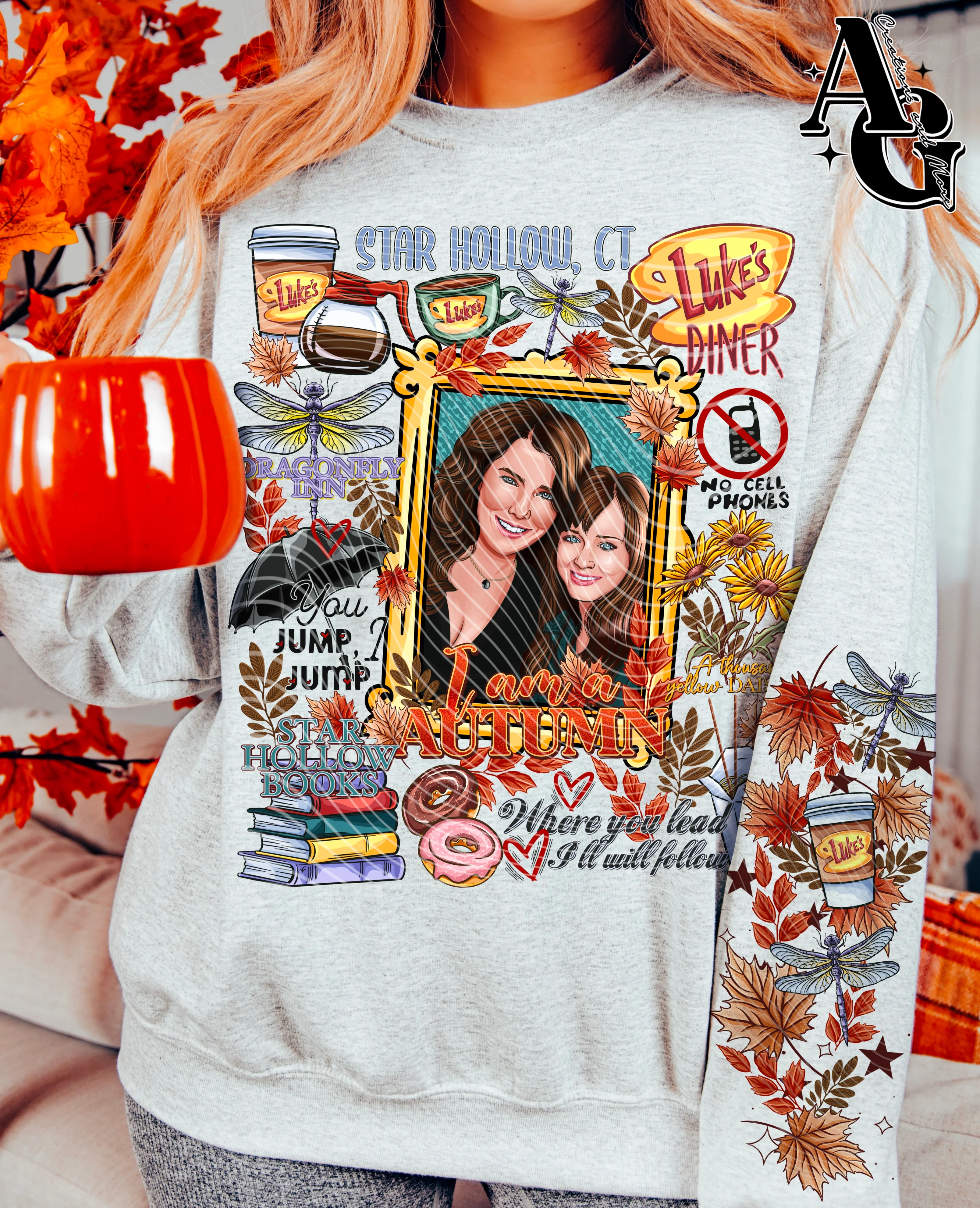 GIL GIRLS SWEATSHIRT W/ SLEEVE PRINT - Image 2