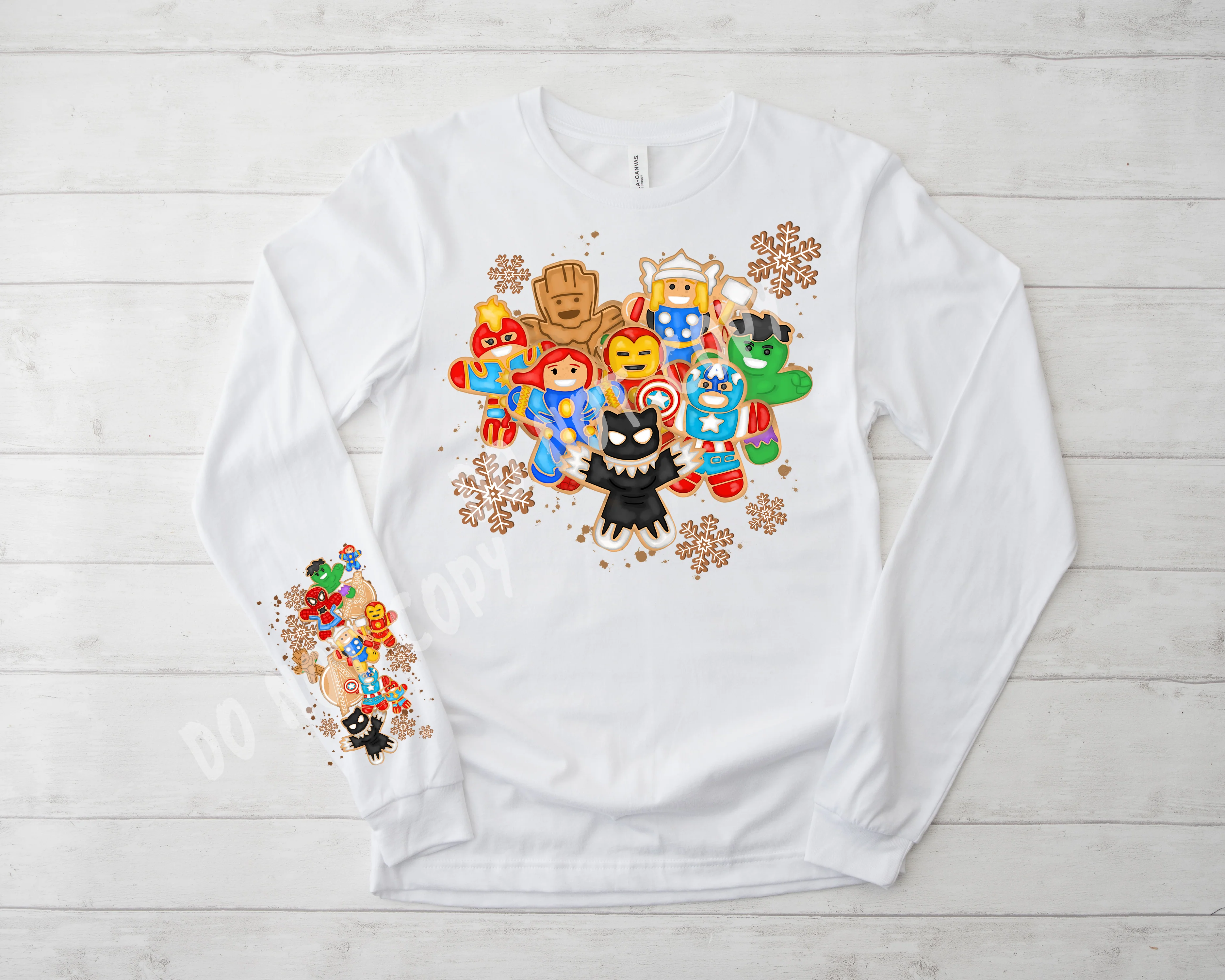 GINGER HERO LONG SLEEVE DUAL PRINT