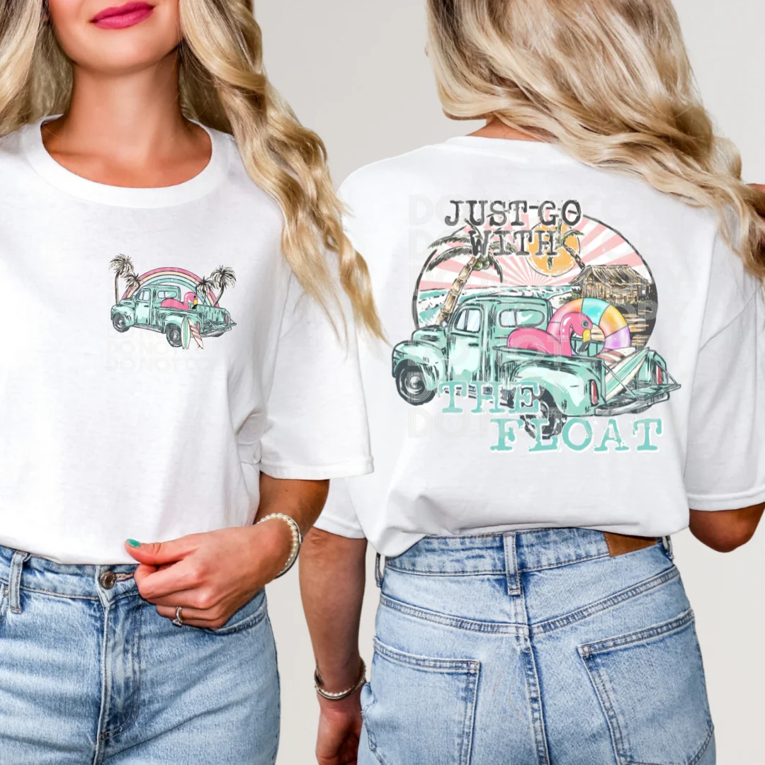 GO WITH FLOAT DOUBLE SIDED TEE
