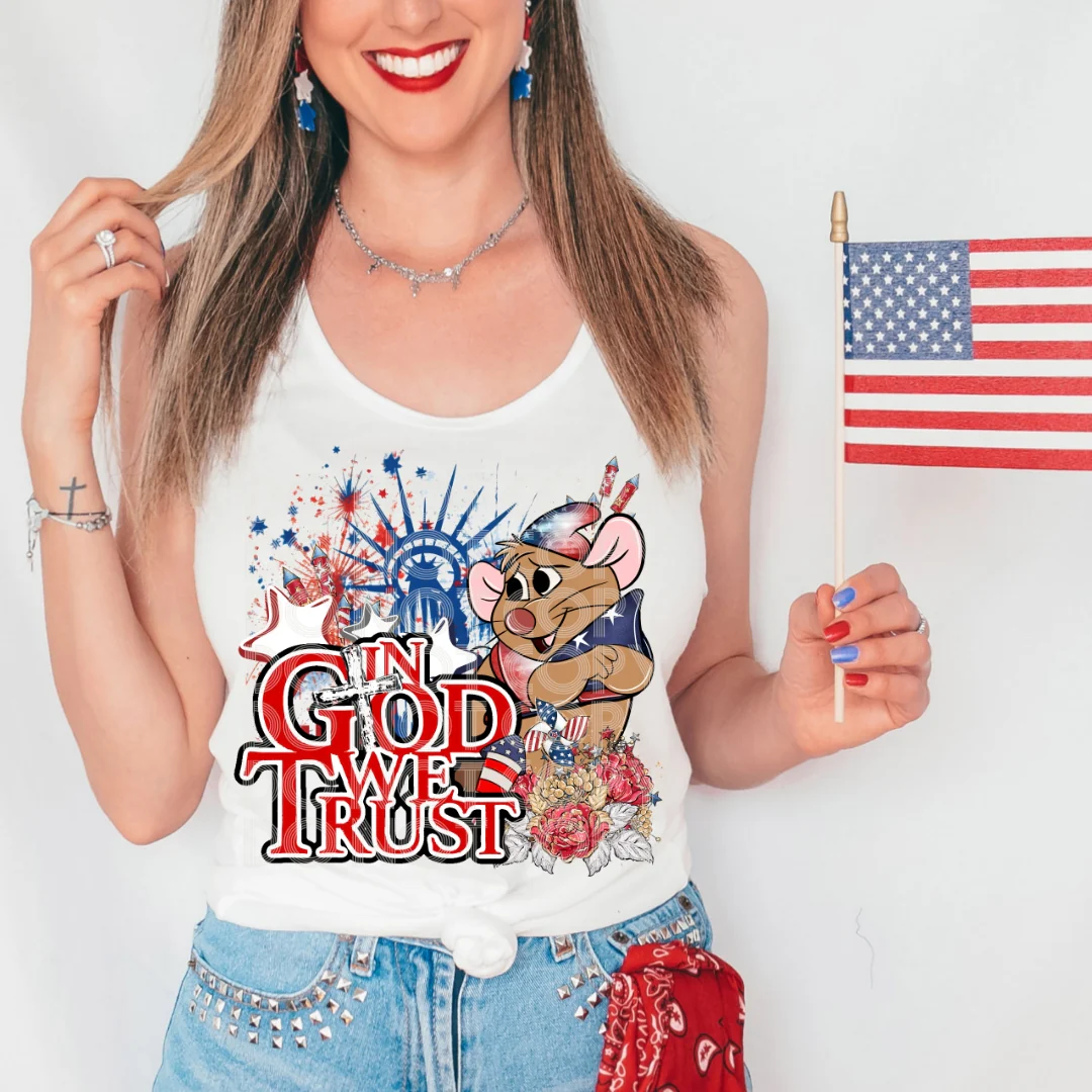 GOD WE TRUST TEE