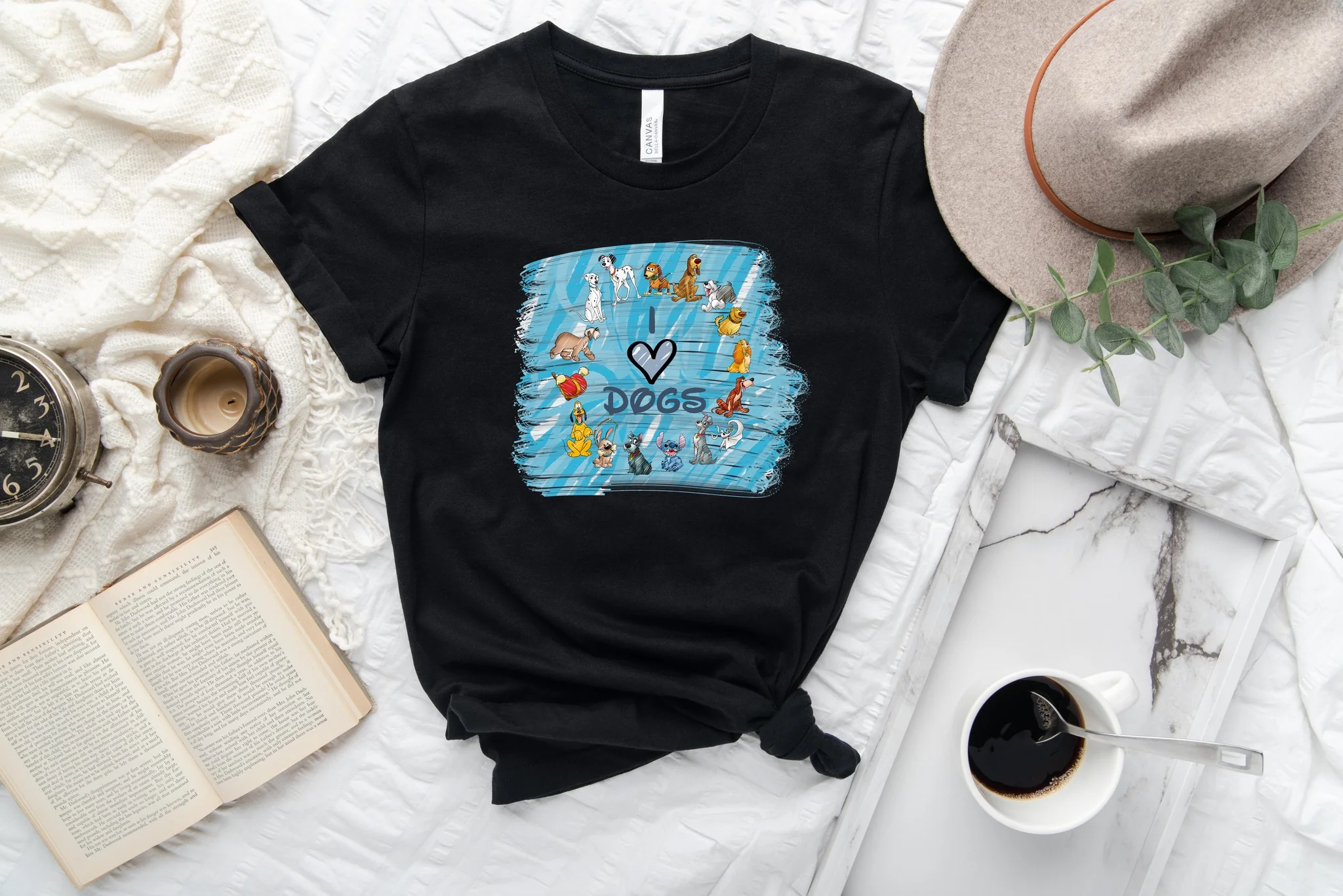 GOOD GUYS RUN- I LOVE DOGS TEE