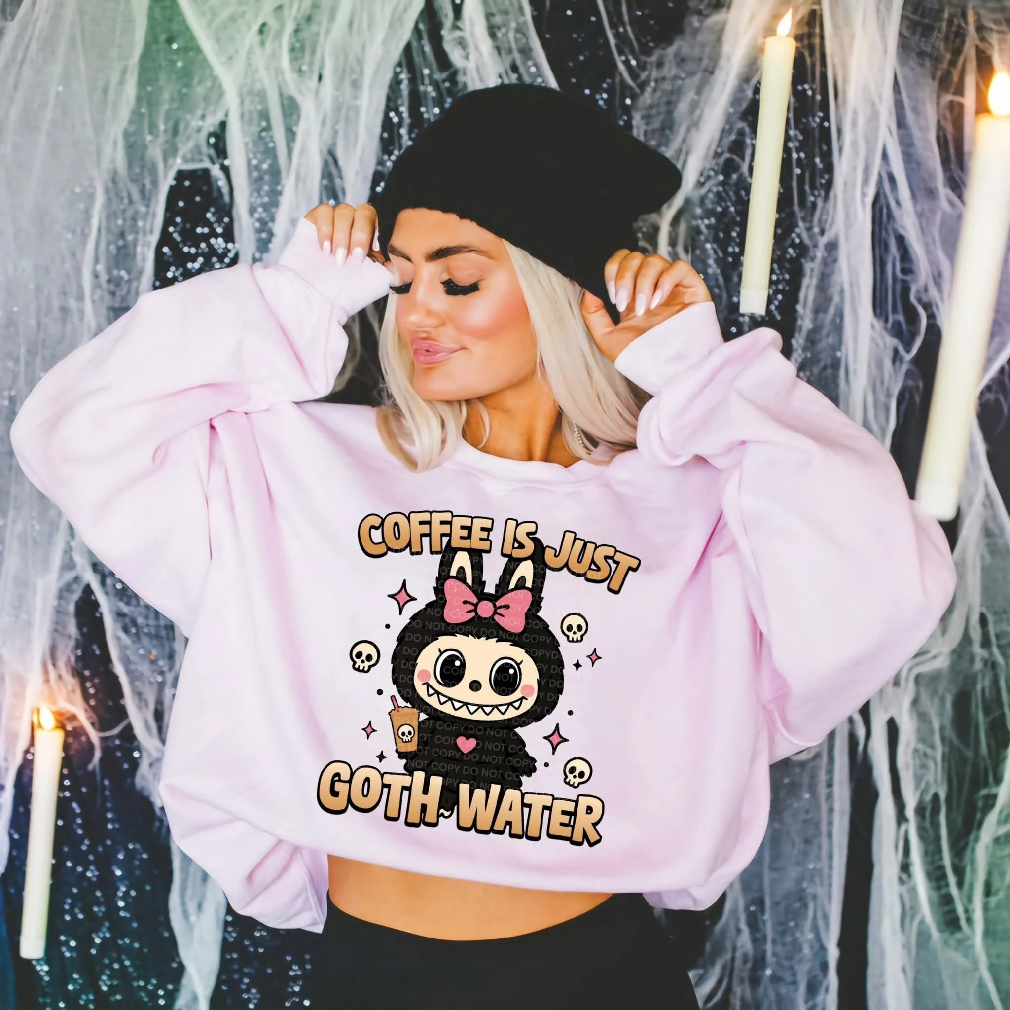GOTH WATER SWEATSHIRT - Image 2