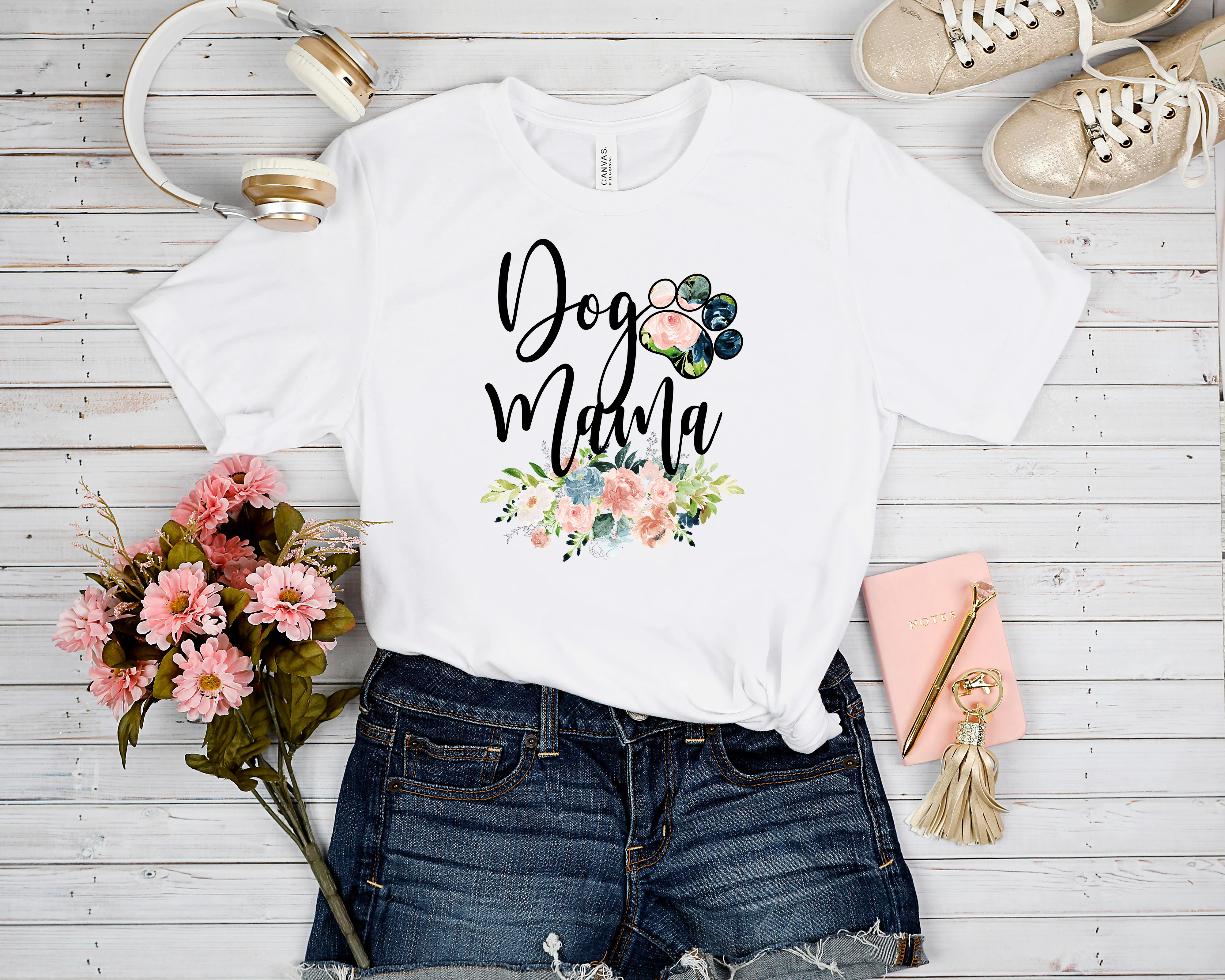 DOG MAMA GRAPHIC TEE