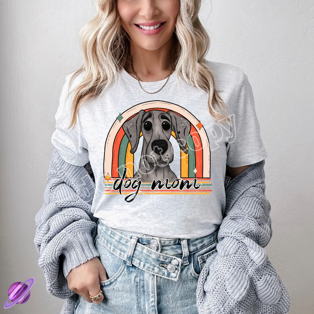 GREAT DANE DOG MOM TEE
