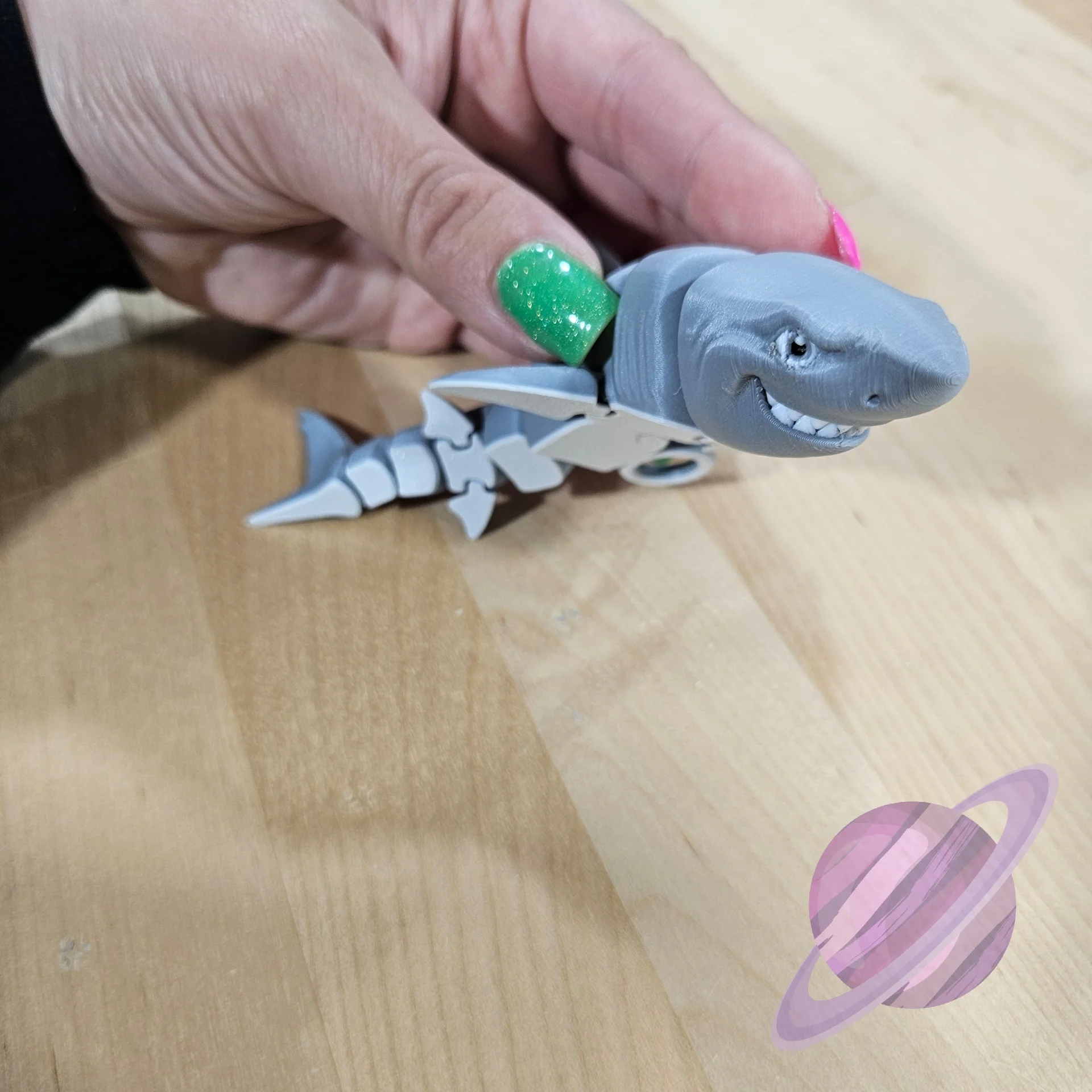 GREAT REEF SHARK-3D PRINTED STRAW BUDDY - Image 7