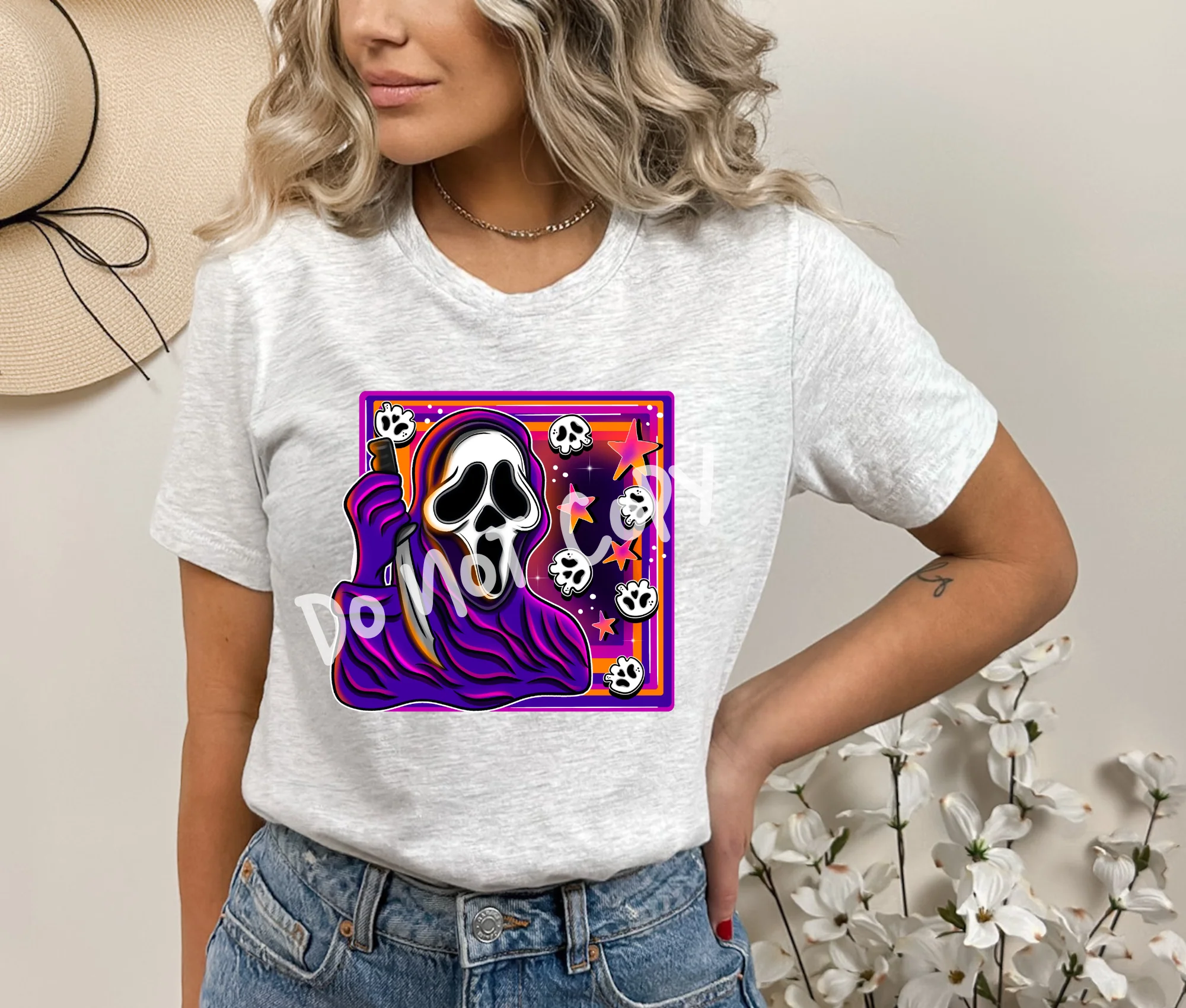 HALLOWEEEN PART 1 -SCREAM-UNISEX TEE ADULTS/KIDS