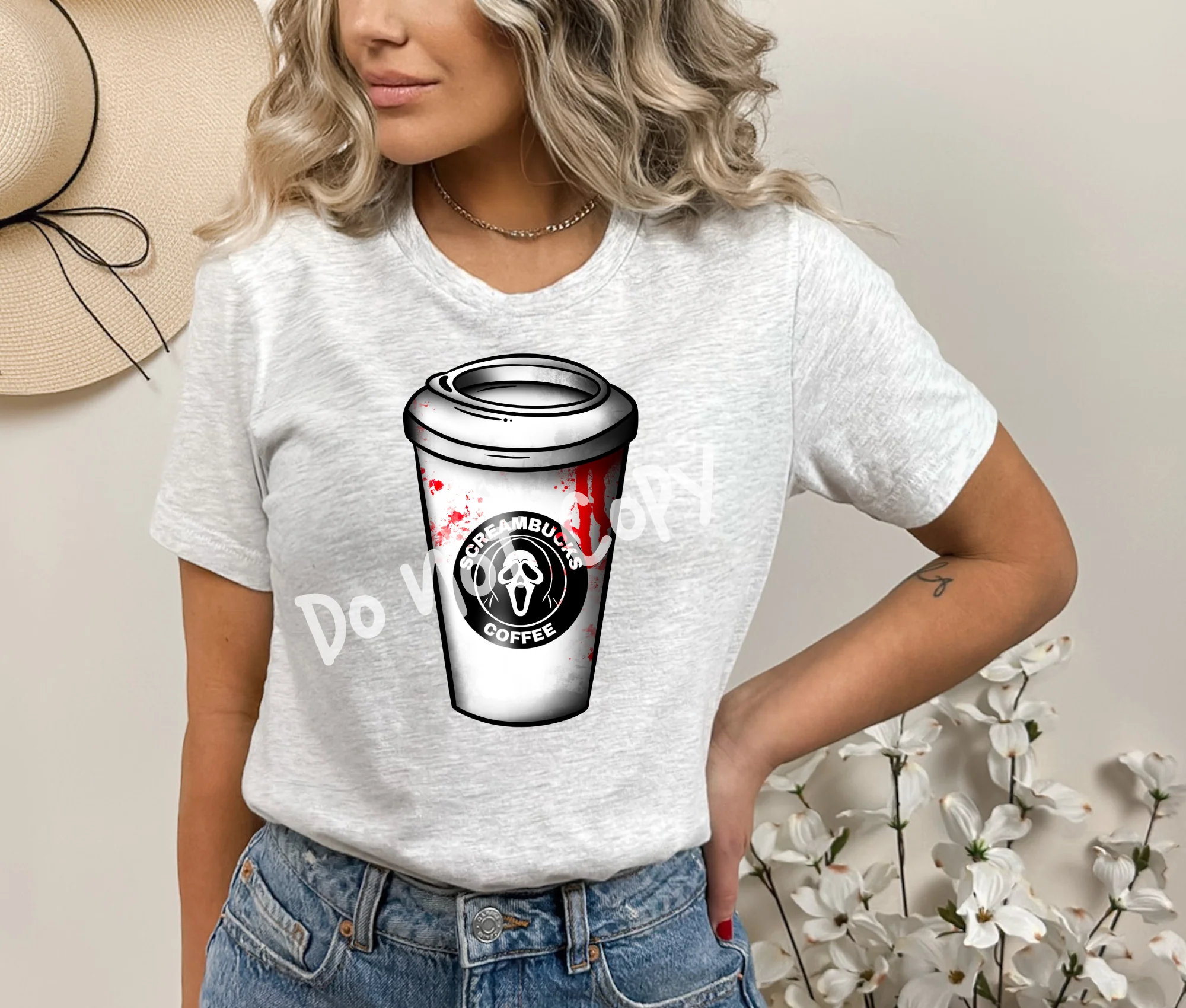 HALLOWEEEN PART 1 -SCREAMBUCKS-UNISEX TEE ADULTS/KIDS