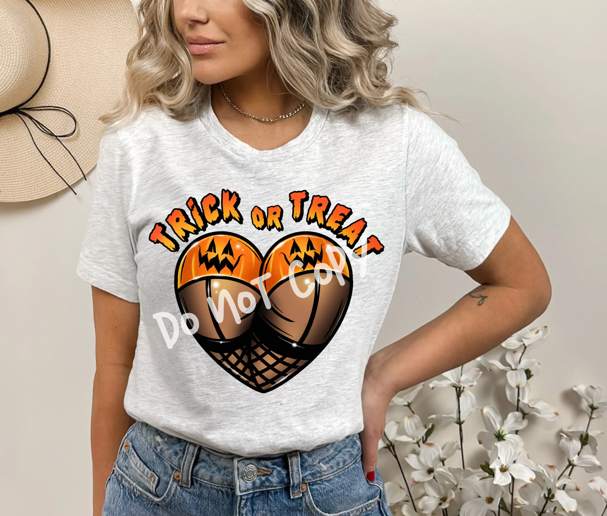 HALLOWEEEN PART 1 -TREAT-UNISEX TEE ADULTS/KIDS