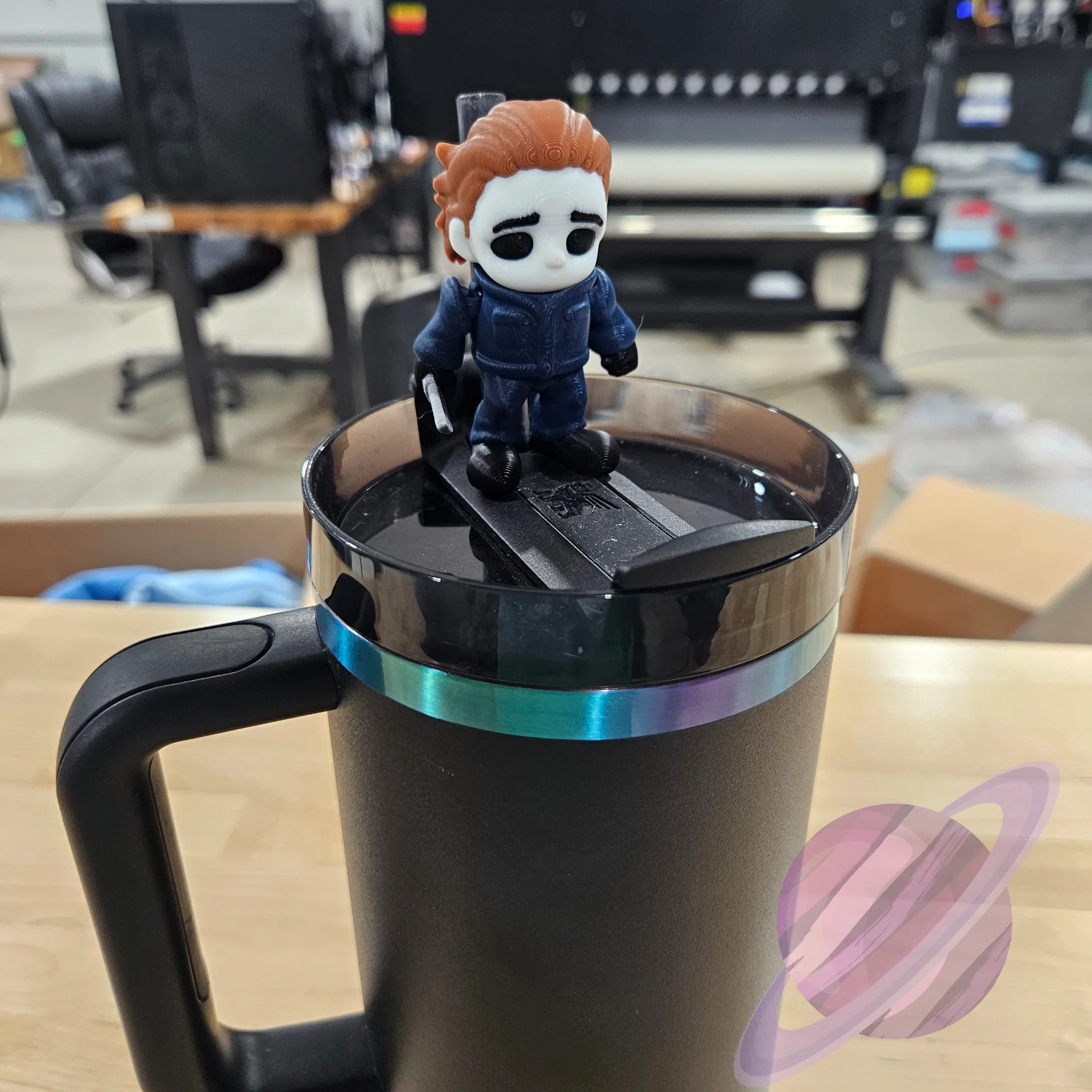 HALLOWEEN KILLER-3D PRINTED STRAW BUDDY - Image 3