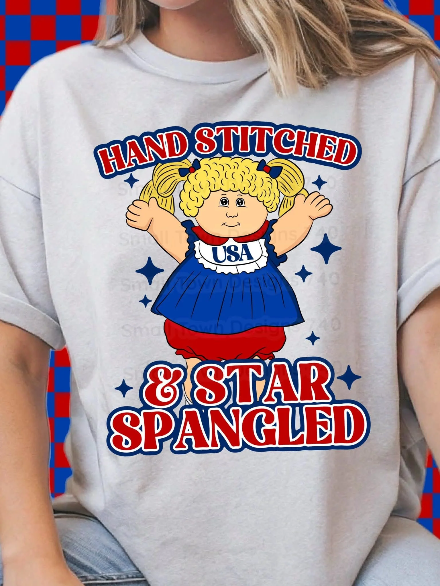 HAND STITCHED TEE