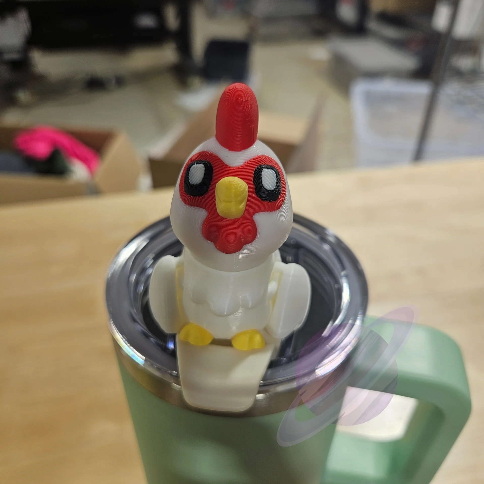 HEN CHICKEN-3D PRINTED STRAW BUDDY - Image 5