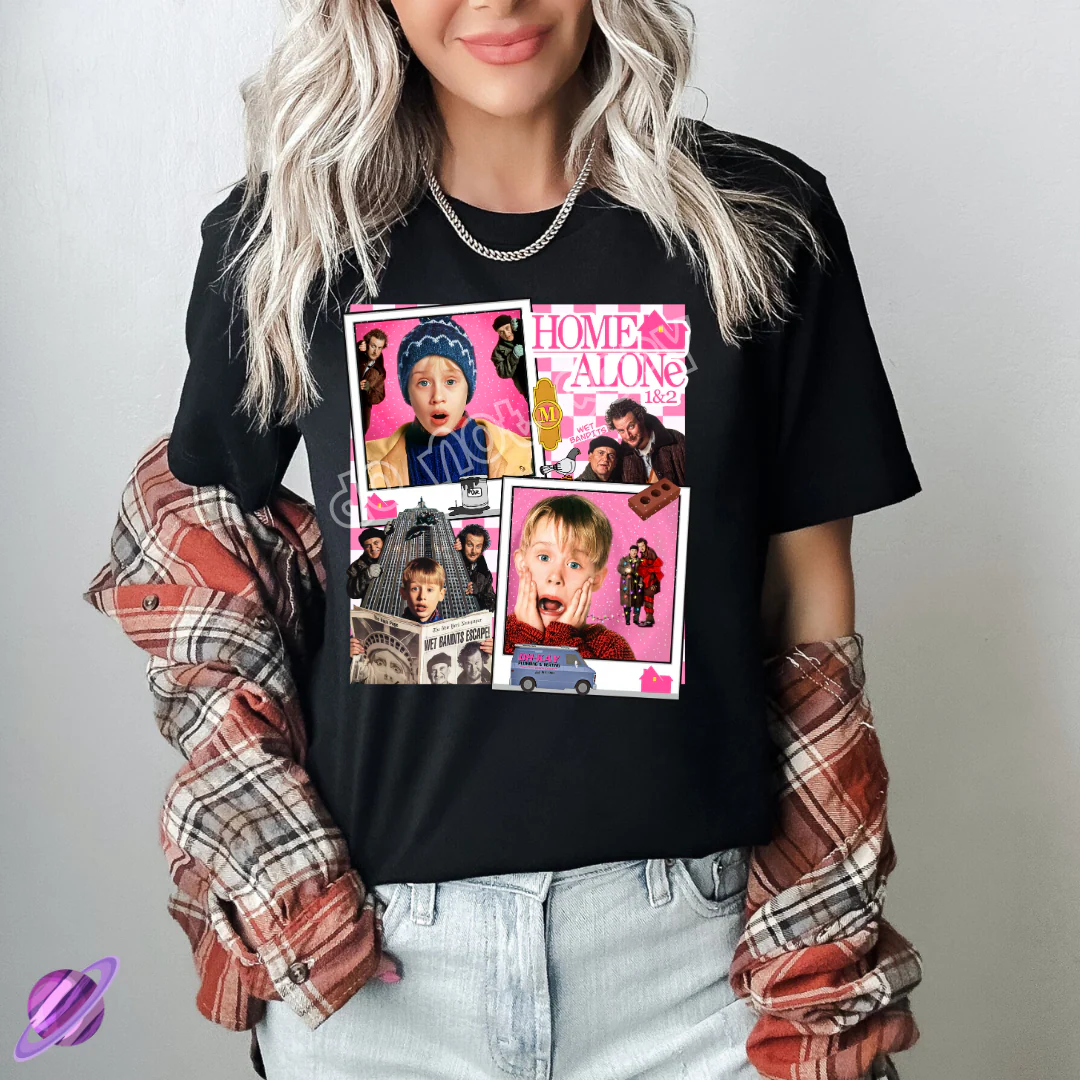 HOME PINK TEE