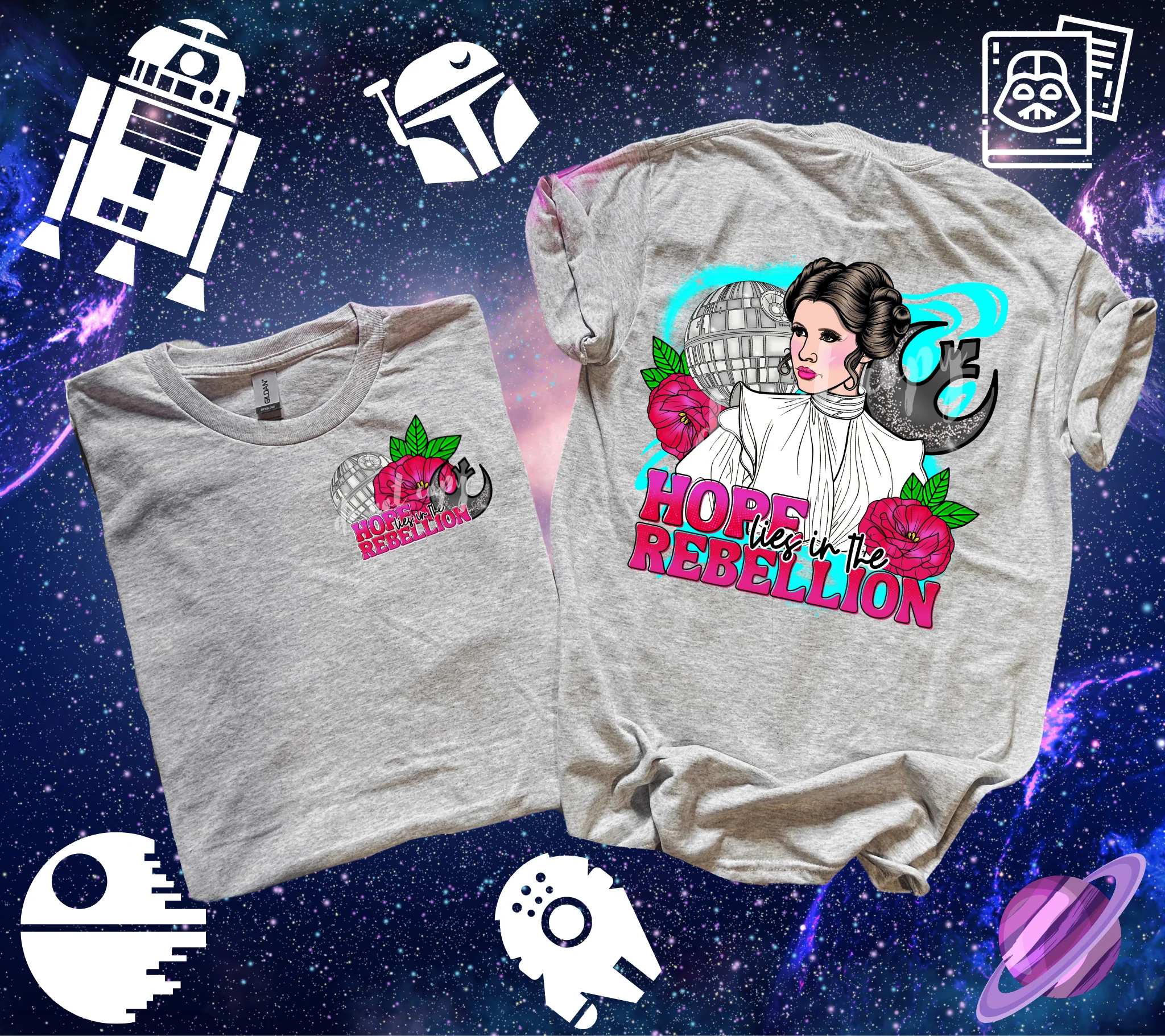 HOPE 2 DOUBLE SIDED TEE