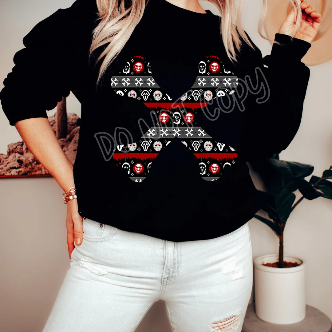 HORROR SWEATER - HOLIDAY RUN 2 - UNISEX HOODIE/SWEATER