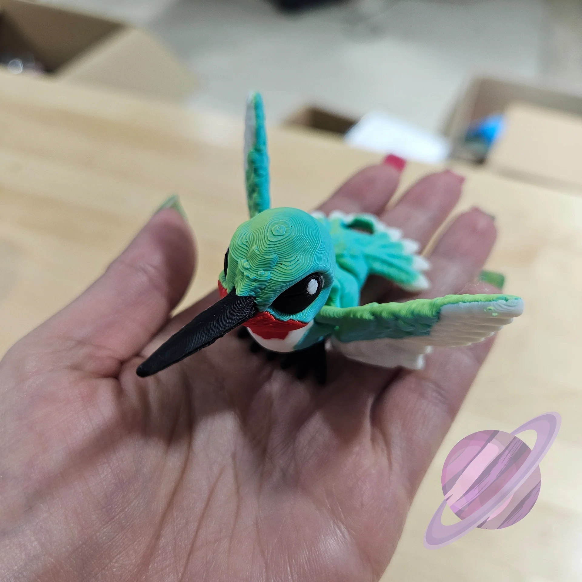 HUMMINGBIRD-3D PRINTED STRAW BUDDY - Image 7