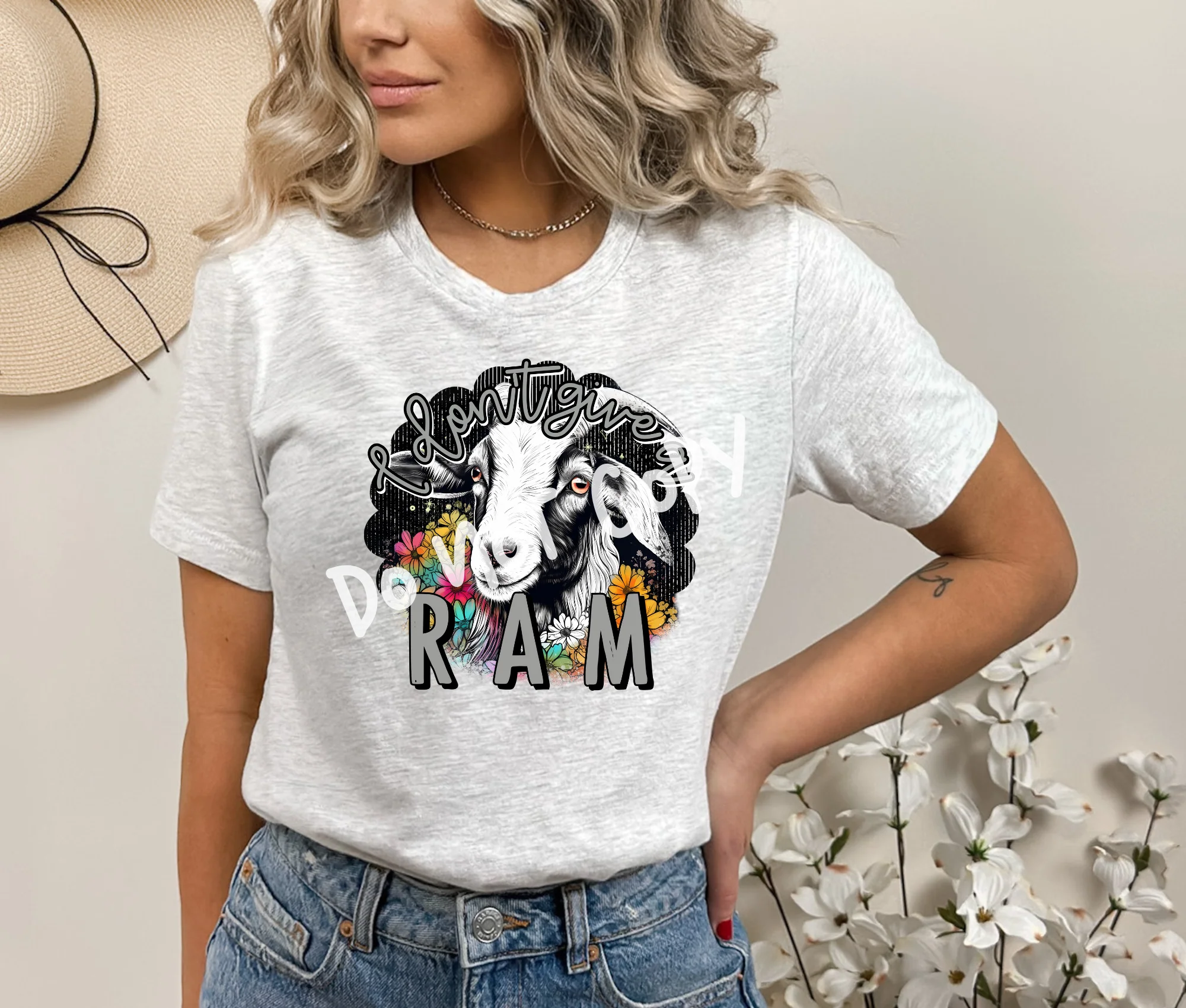 I Don't Give a Ram Tee