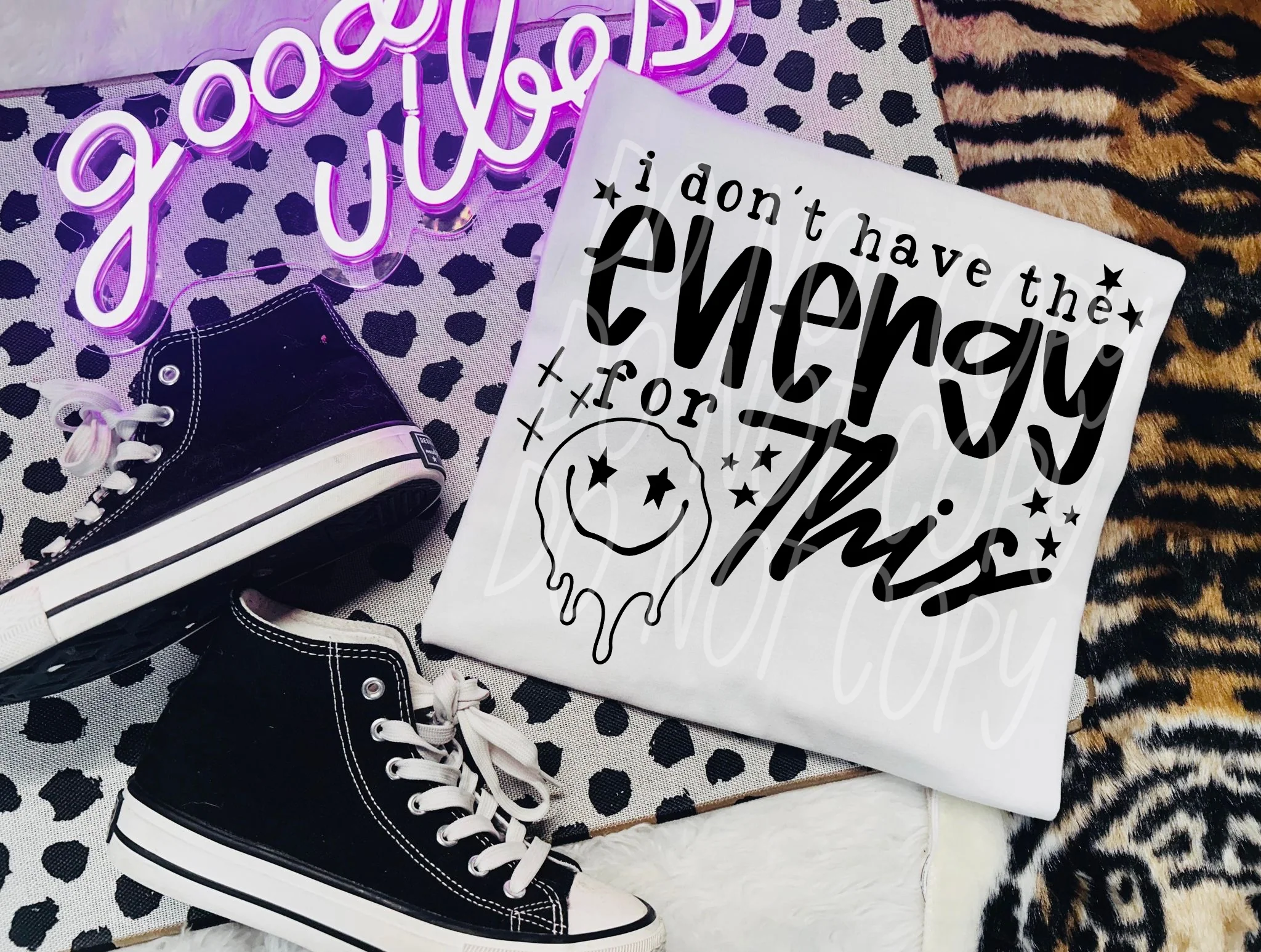 I DONT HAVE THE ENERGY TEE