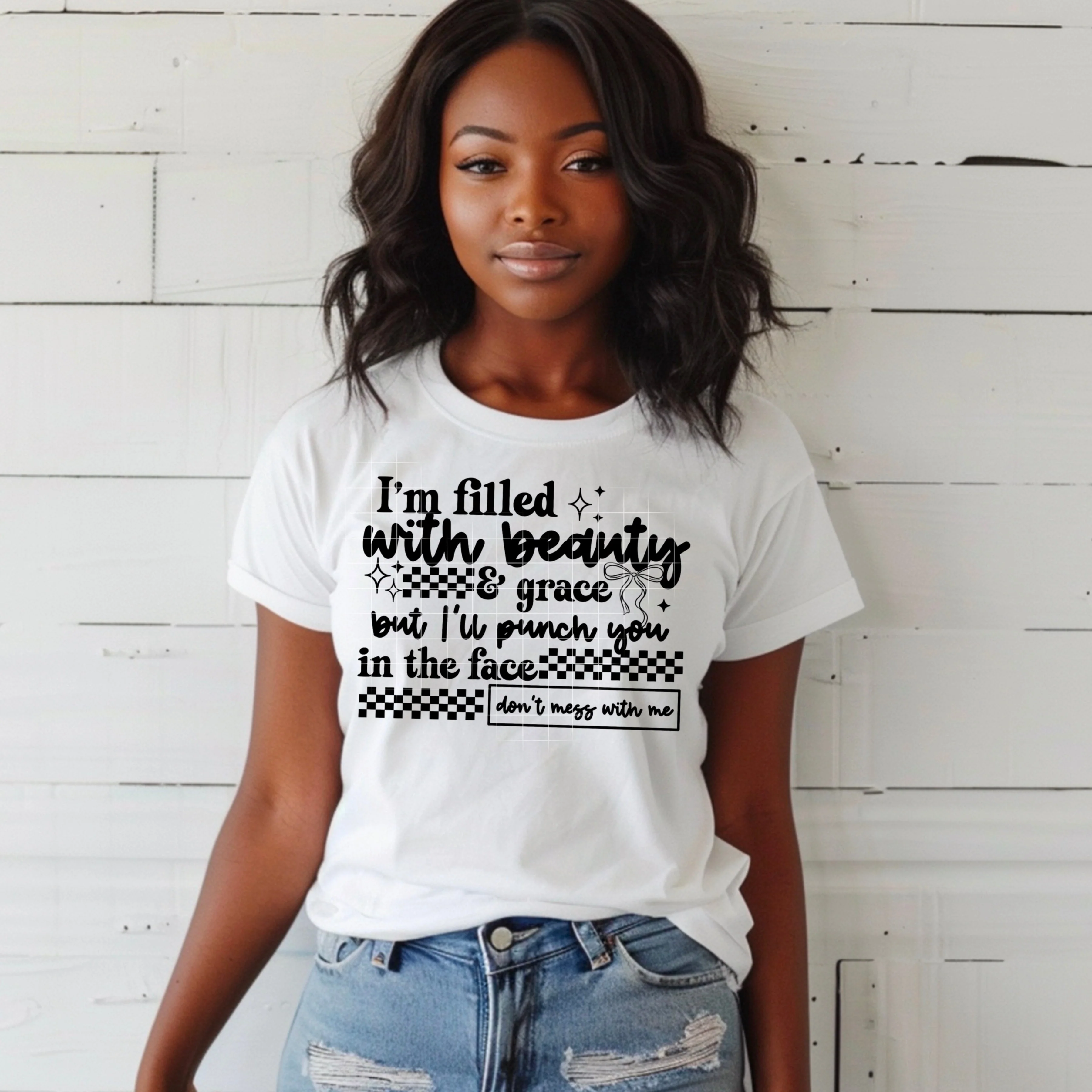 IM FILLED WITH BEAUTY TEE
