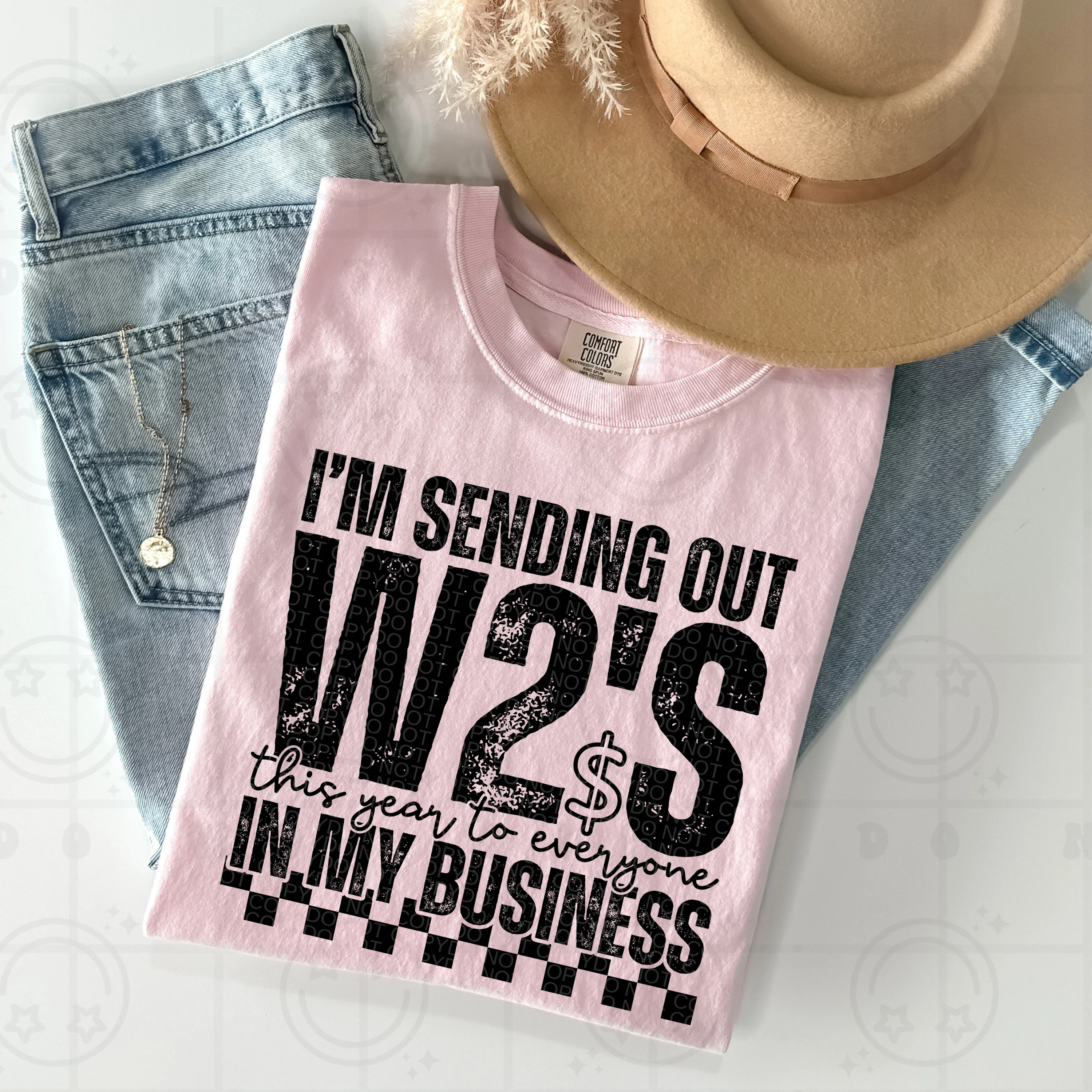I'M SENDING OUT W2'S TEE - Image 2