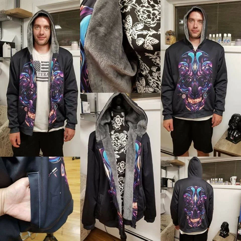 JACKET RUN 14-HORROR ZIP-FLEECE OR COTTON LINER-PREORDER CLOSING 12/16 - Image 10