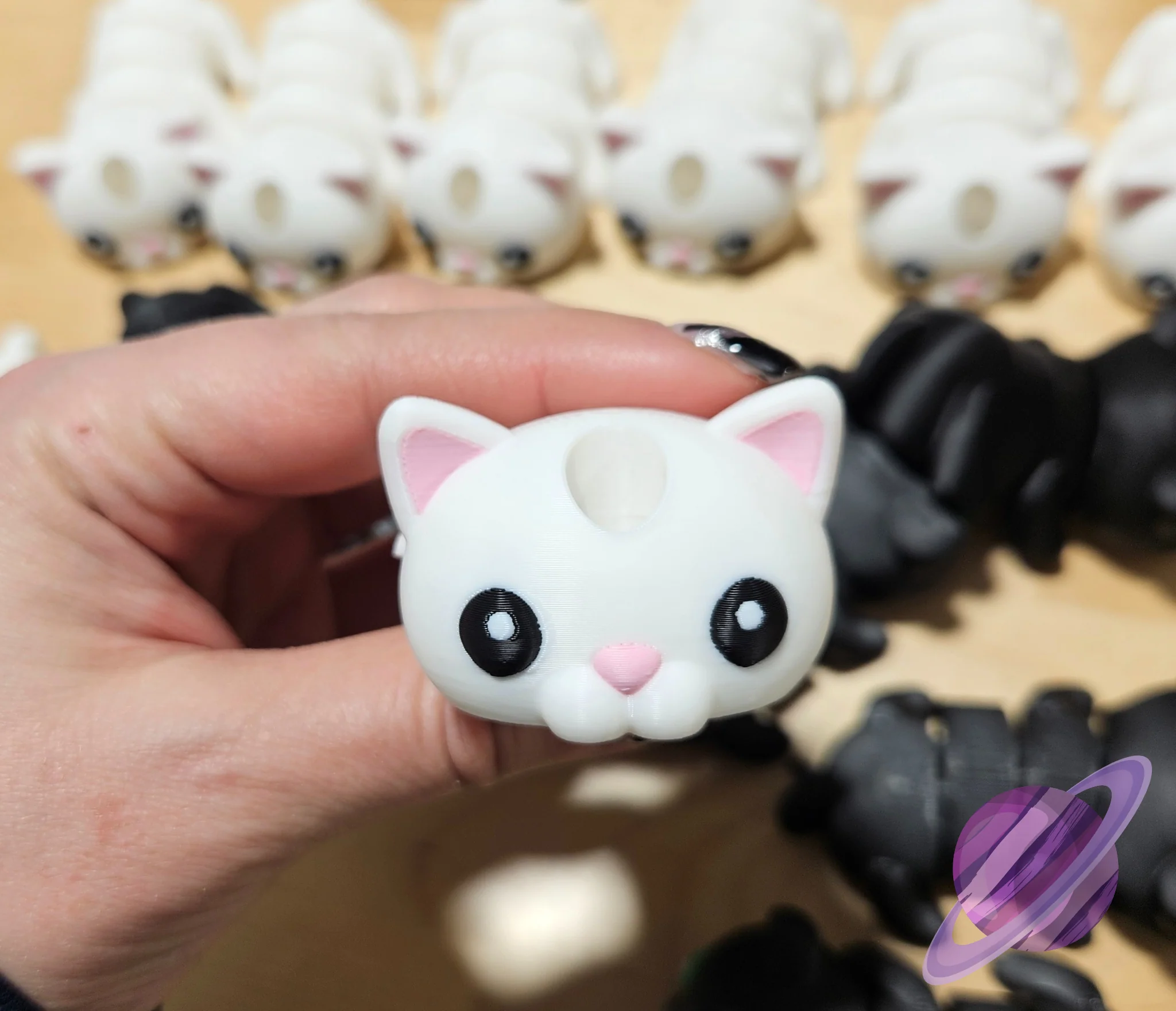 KITTY CAT-3D PRINTED STRAW BUDDY - Image 5