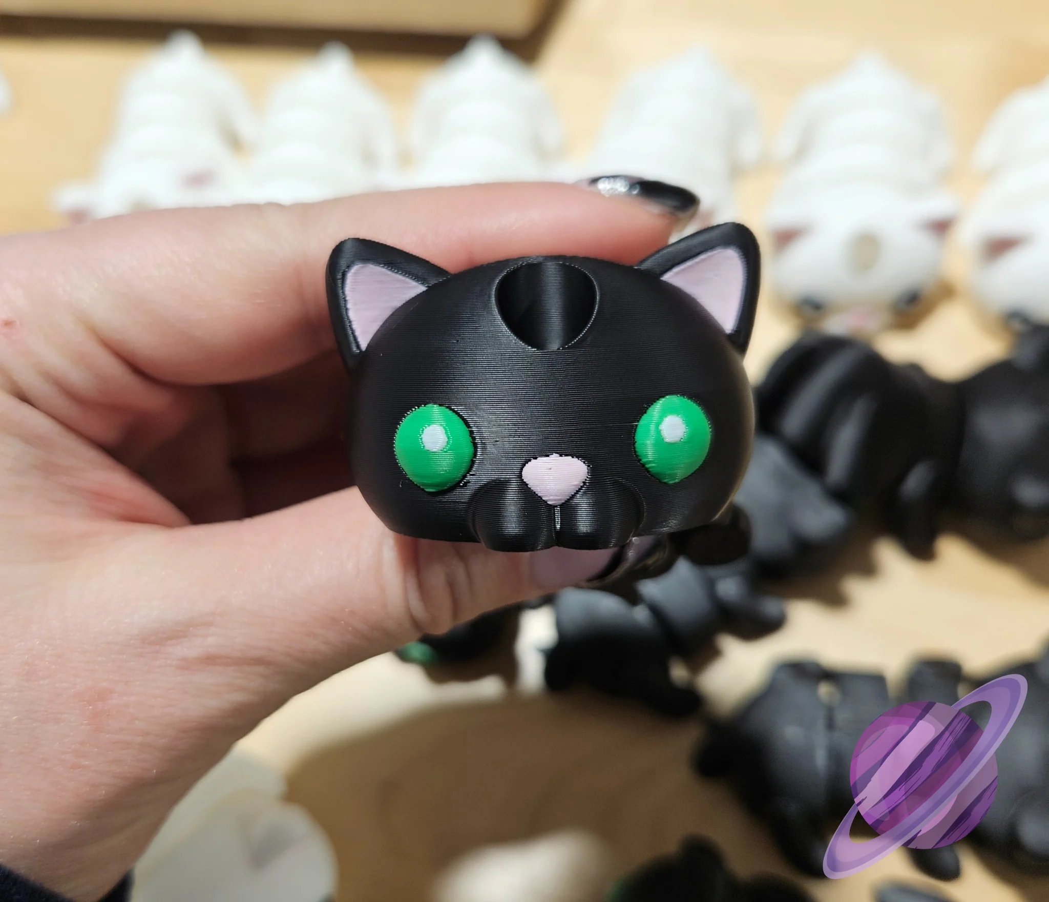 KITTY CAT-3D PRINTED STRAW BUDDY - Image 6
