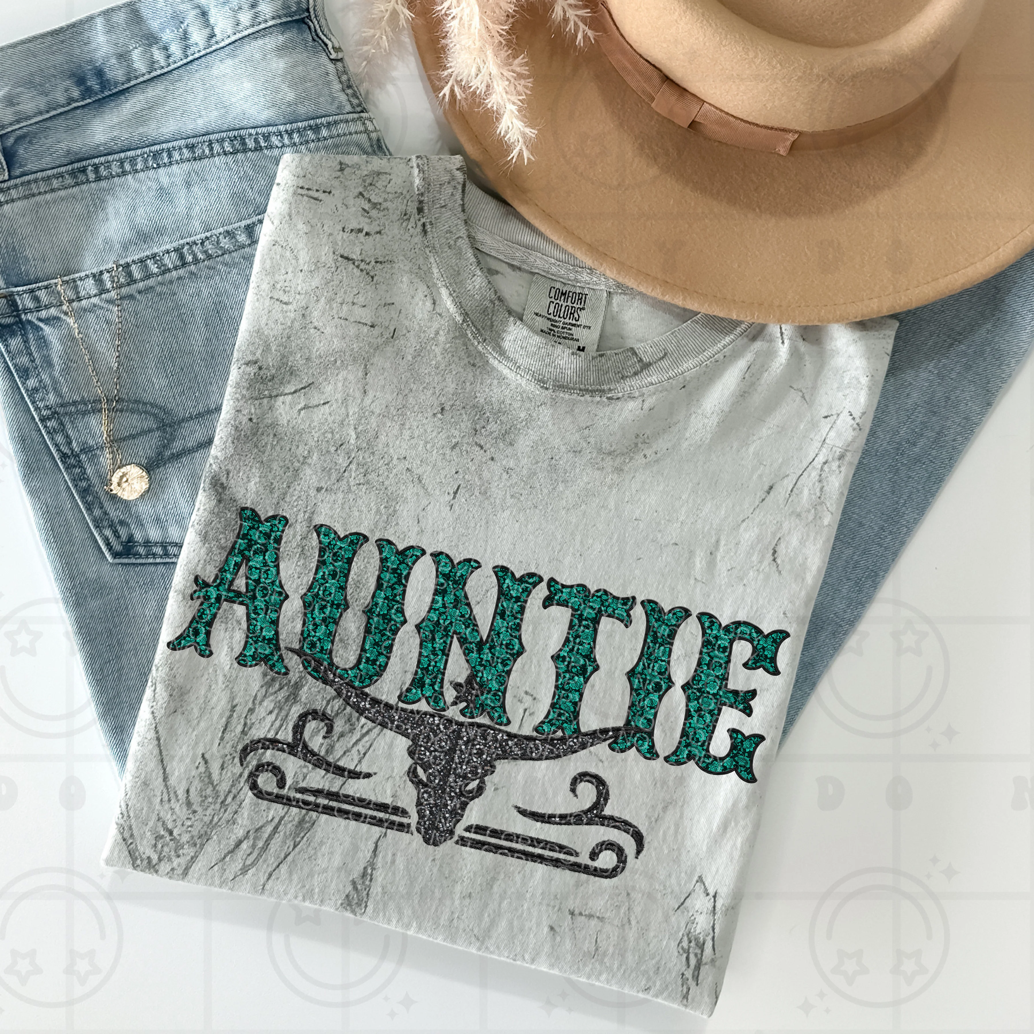 LACE TEAL TEE COLLECTION (MULTIPLE OPTIONS) - Image 2