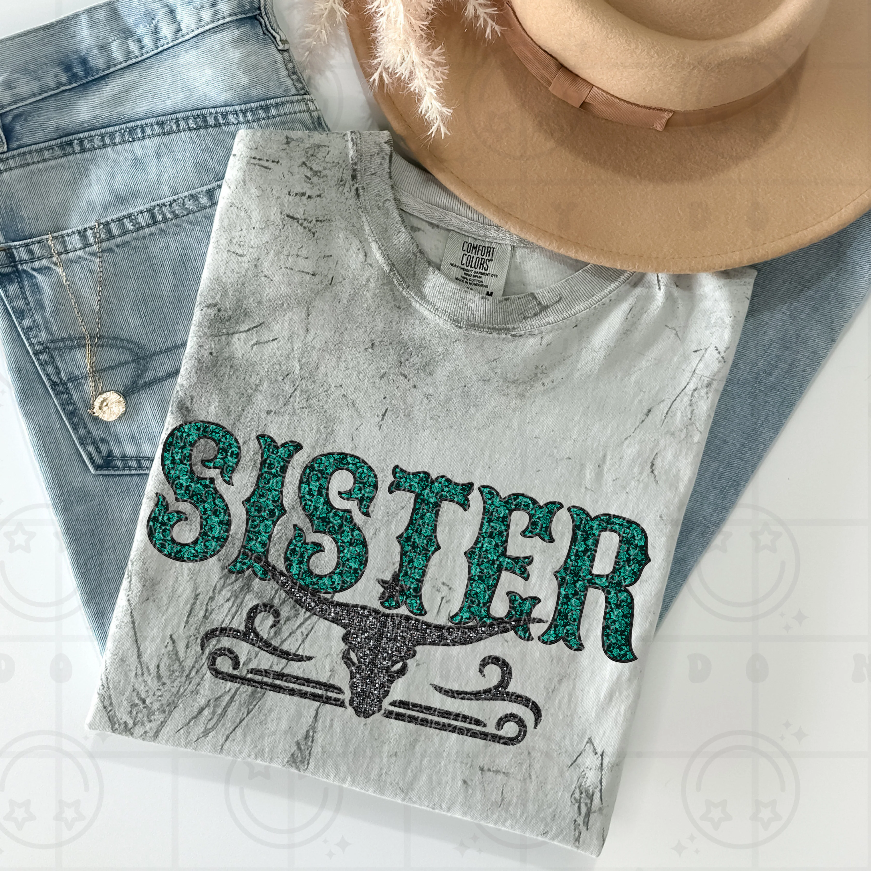 LACE TEAL TEE COLLECTION (MULTIPLE OPTIONS) - Image 28