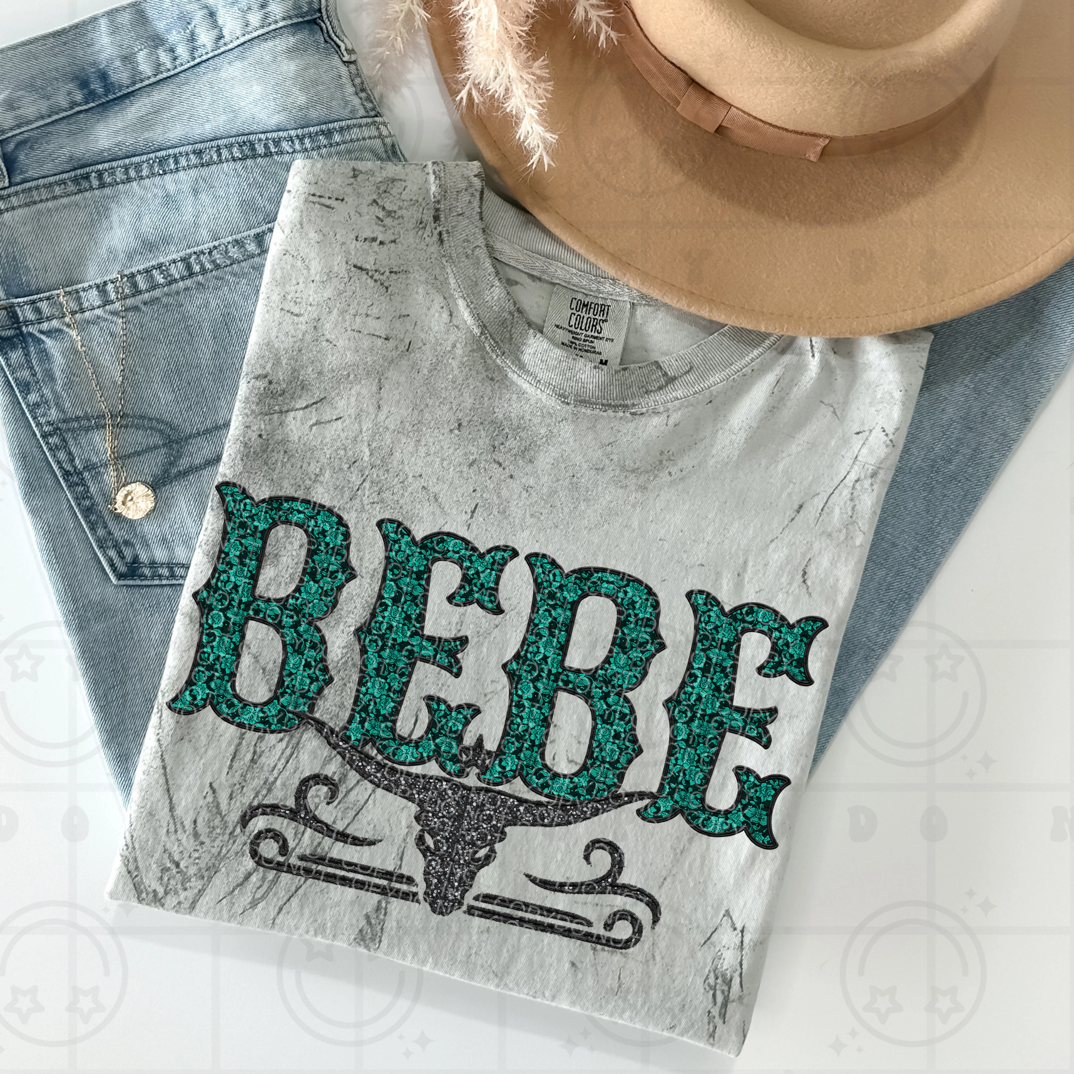 LACE TEAL TEE COLLECTION (MULTIPLE OPTIONS) - Image 3
