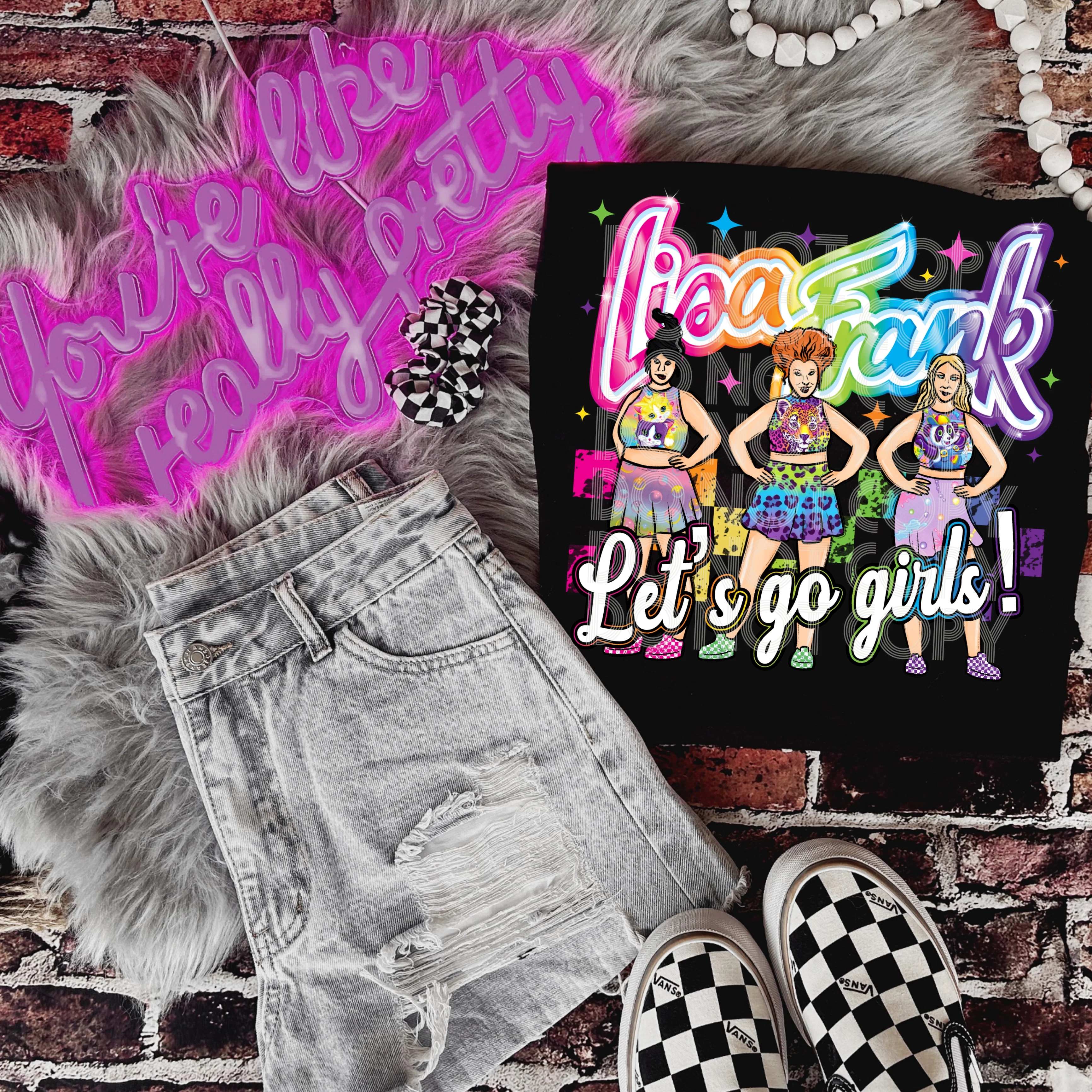 LETS GO GIRLS TEE