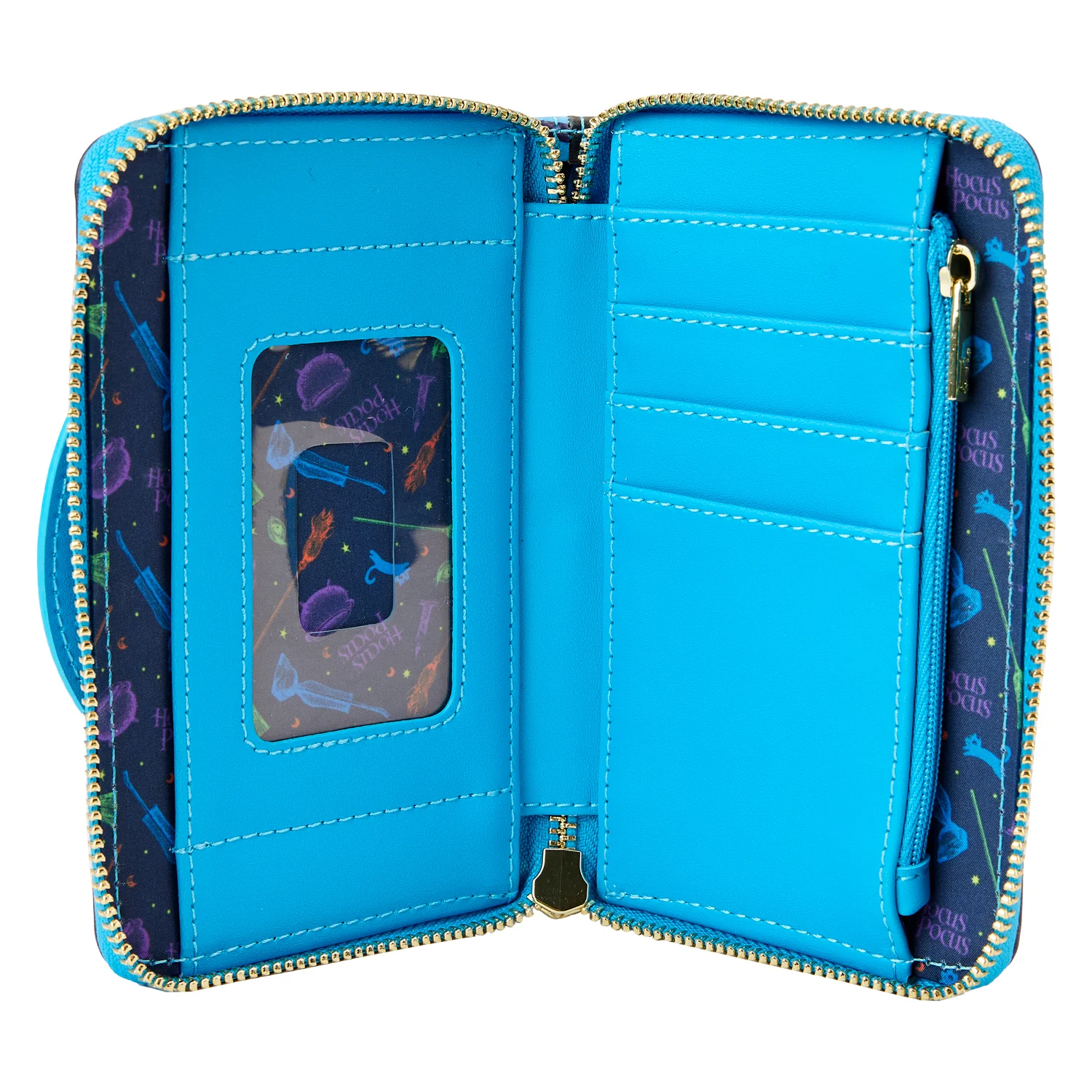 LF DISNEY HOCUS POCUS POSTER ZIP AROUND WALLET - Image 6