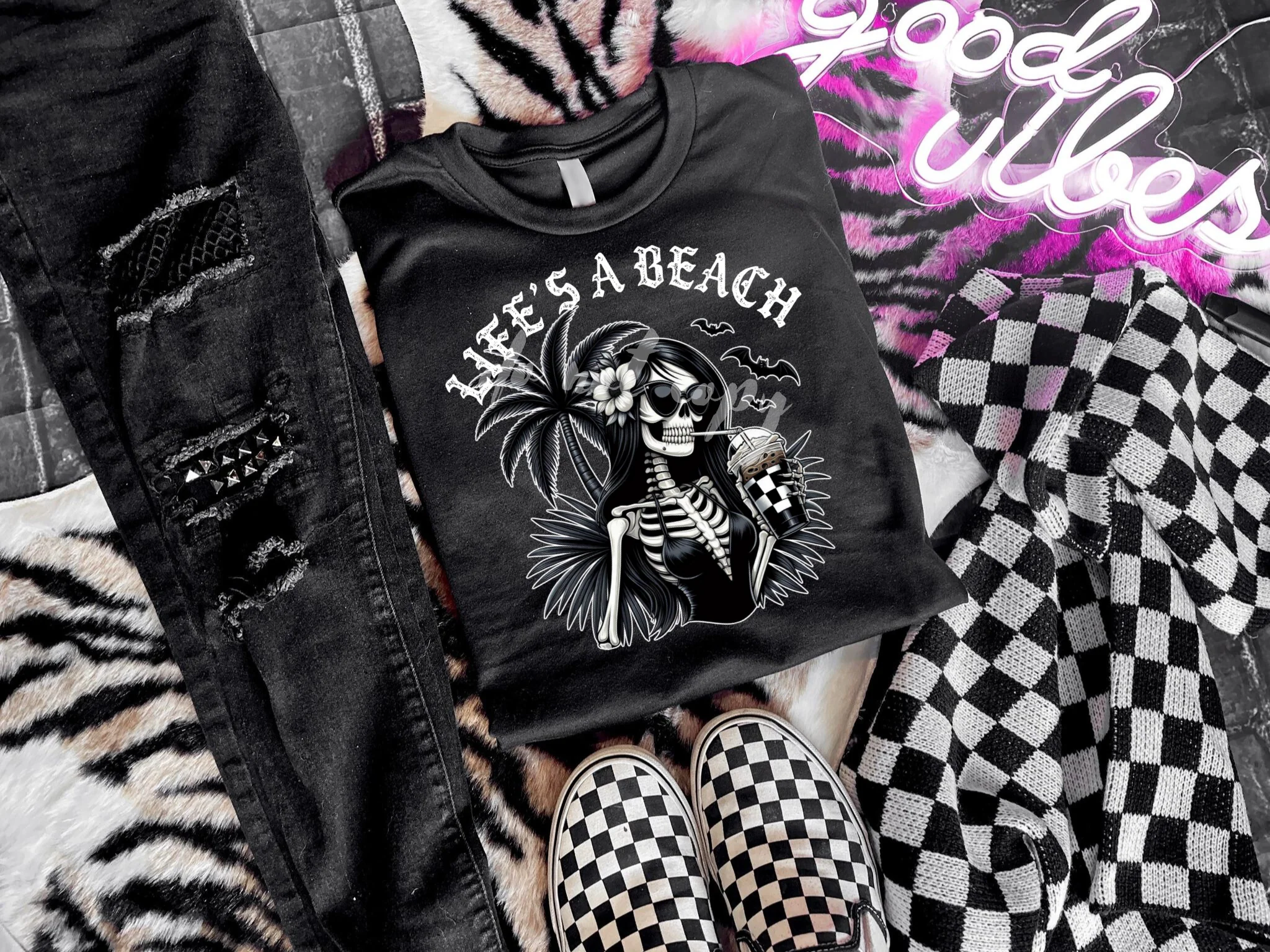 LIFES A BEACH TEE