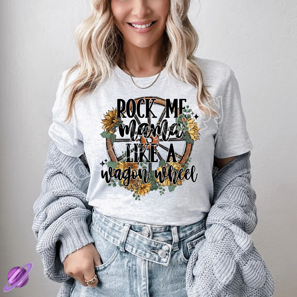 LIKE A WAGON WHEEL TEE