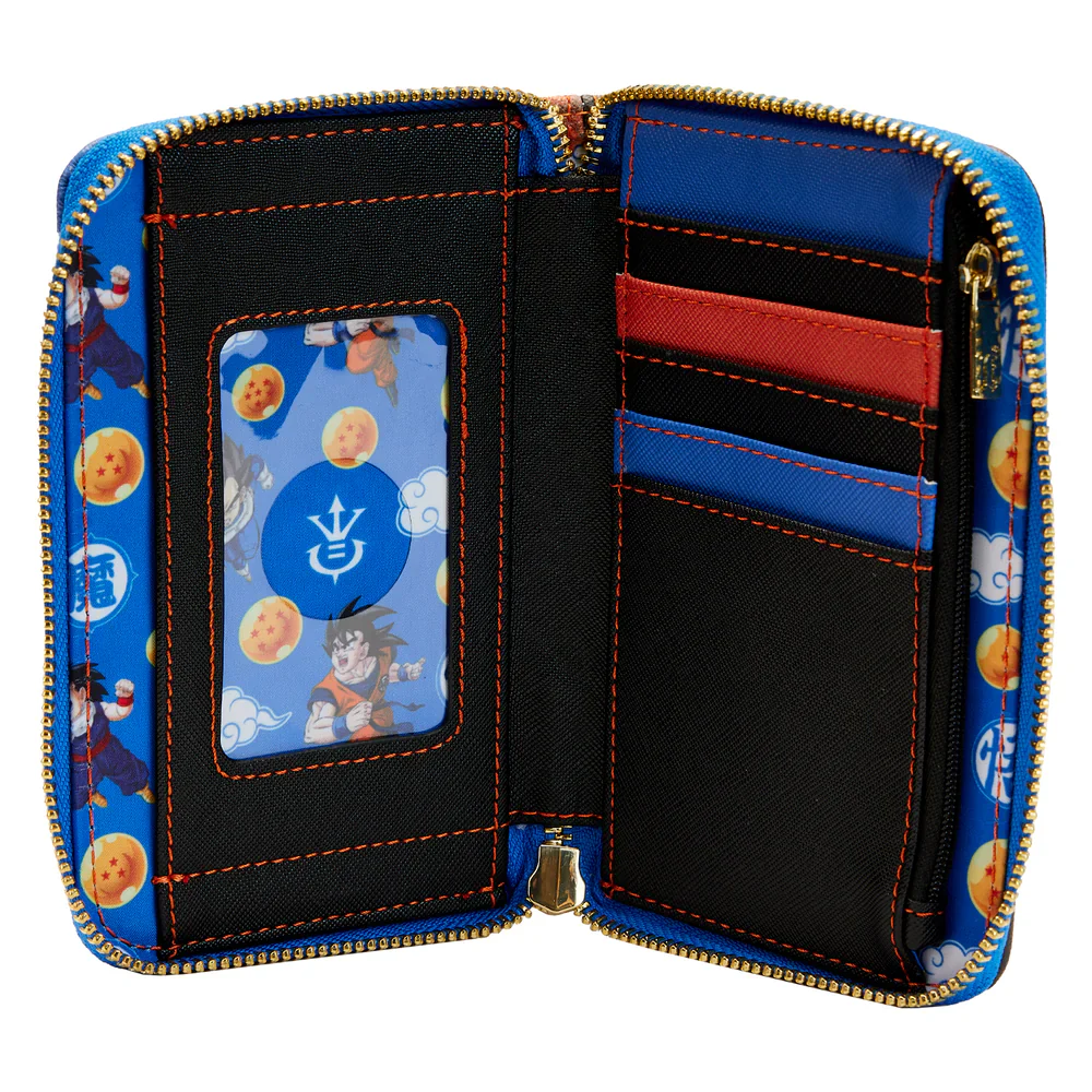 Loungefly-Dragon Ball Z Trio Zip Around Wallet - Image 4