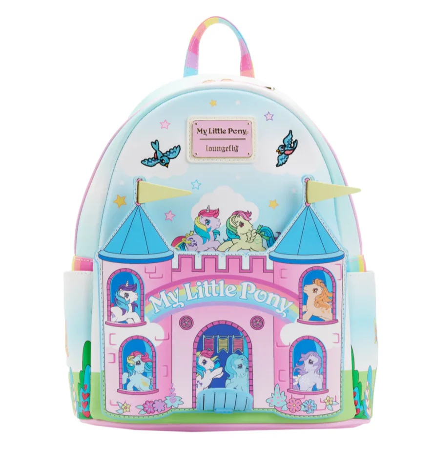 Loungefly- My Little Pony Castle Mini Backpack - Image 4