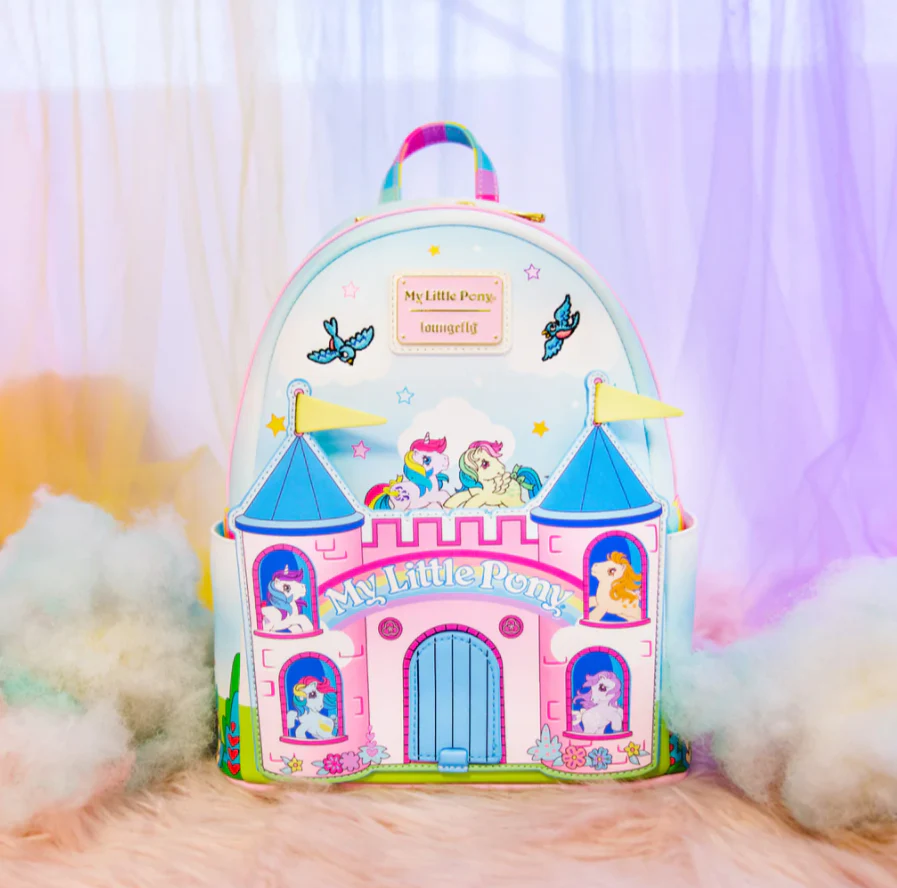 Loungefly- My Little Pony Castle Mini Backpack - Image 5