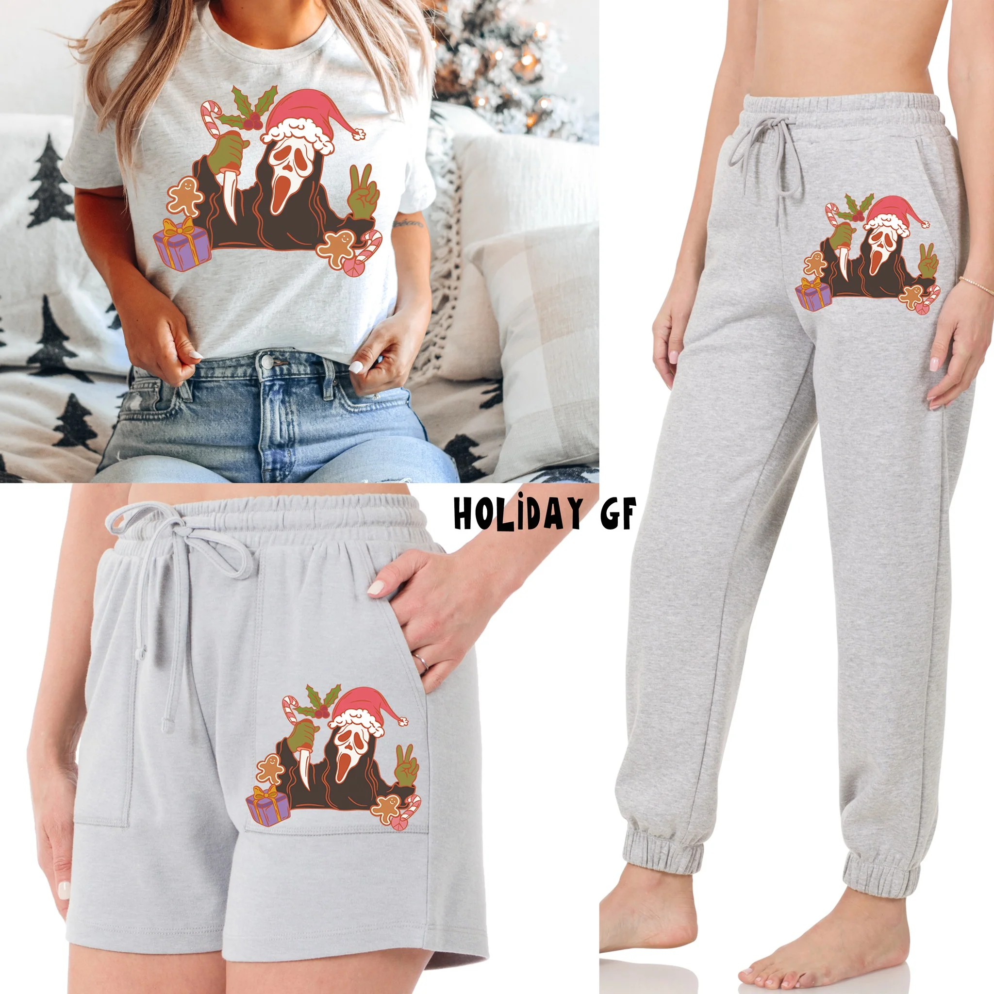 LOUNGEWEAR RUN-HOLIDAY GF- CREW NECK SWEATSHIRT- PREORDER CLOSING 9/30 - Image 2