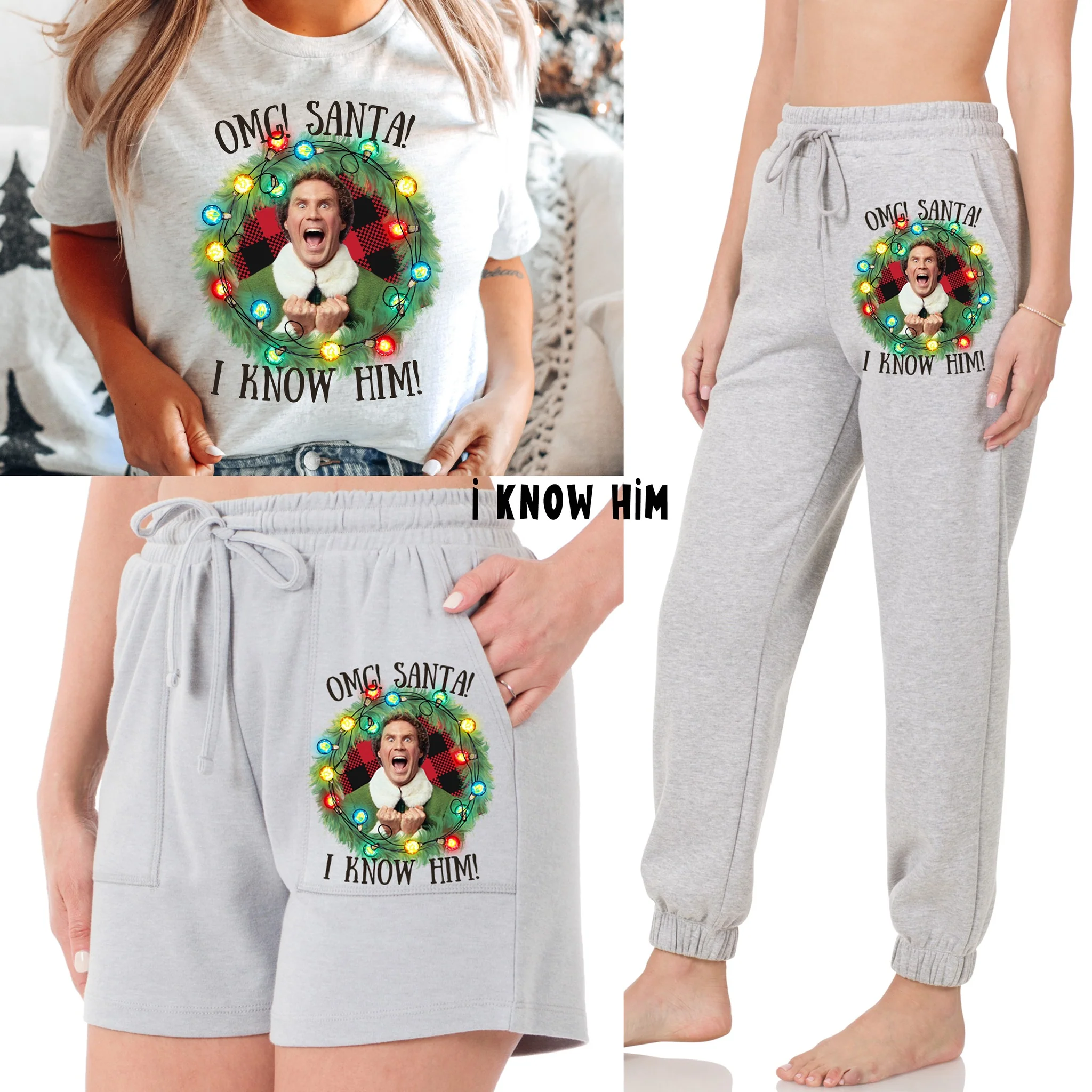 LOUNGEWEAR RUN-I KNOW HIM- CREW NECK SWEATSHIRT- PREORDER CLOSING 9/30 - Image 2
