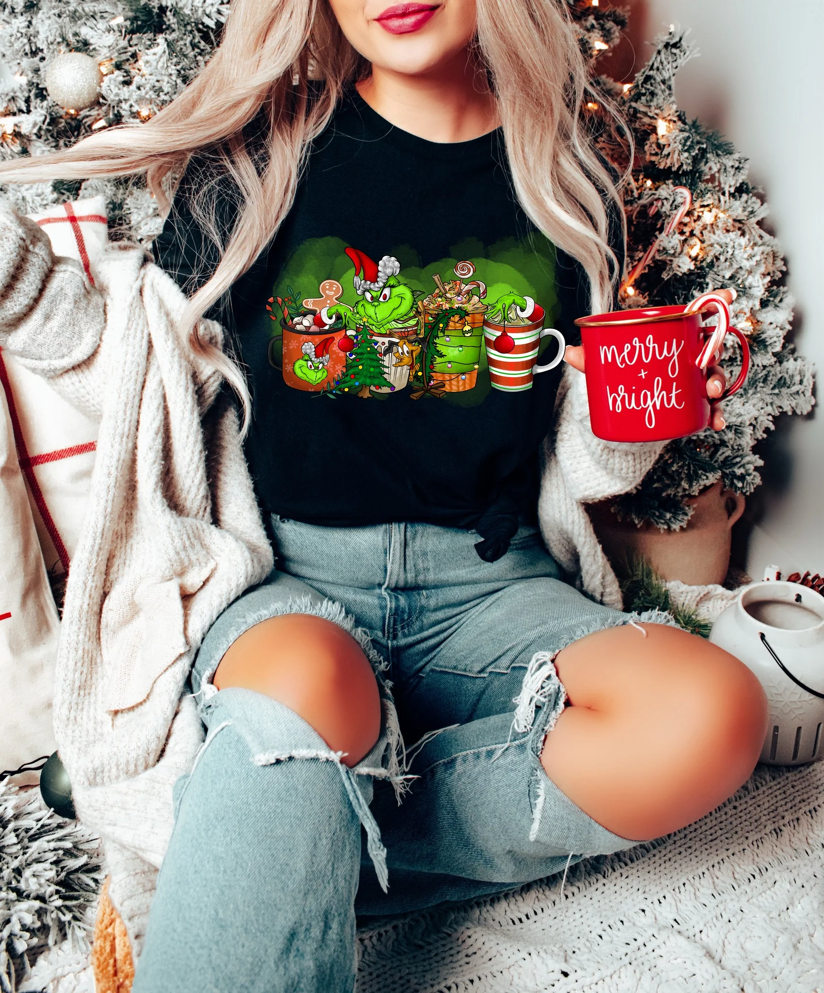 LOUNGEWEAR RUN-MEAN SIPS TEE- PREORDER CLOSING 9/30