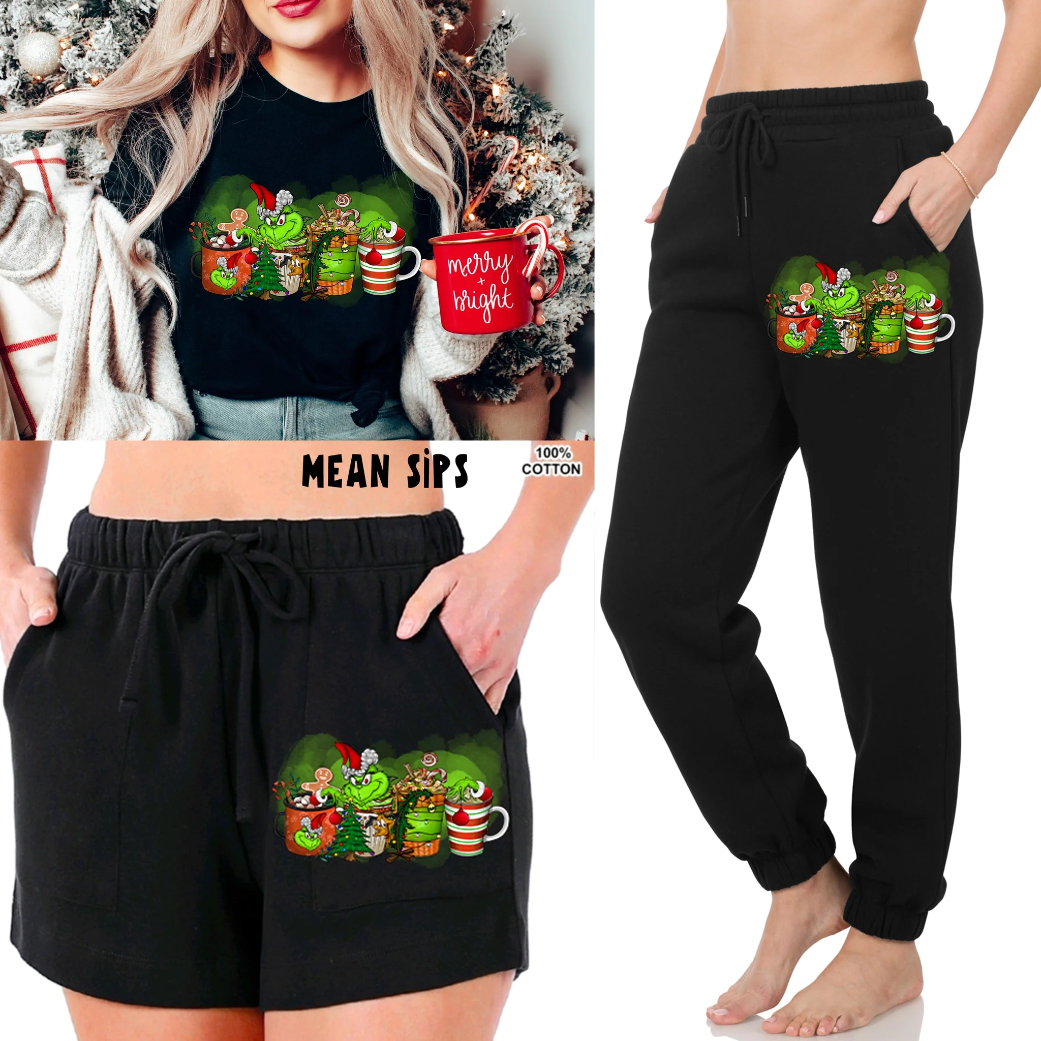 LOUNGEWEAR RUN-MEAN SIPS TEE- PREORDER CLOSING 9/30 - Image 2