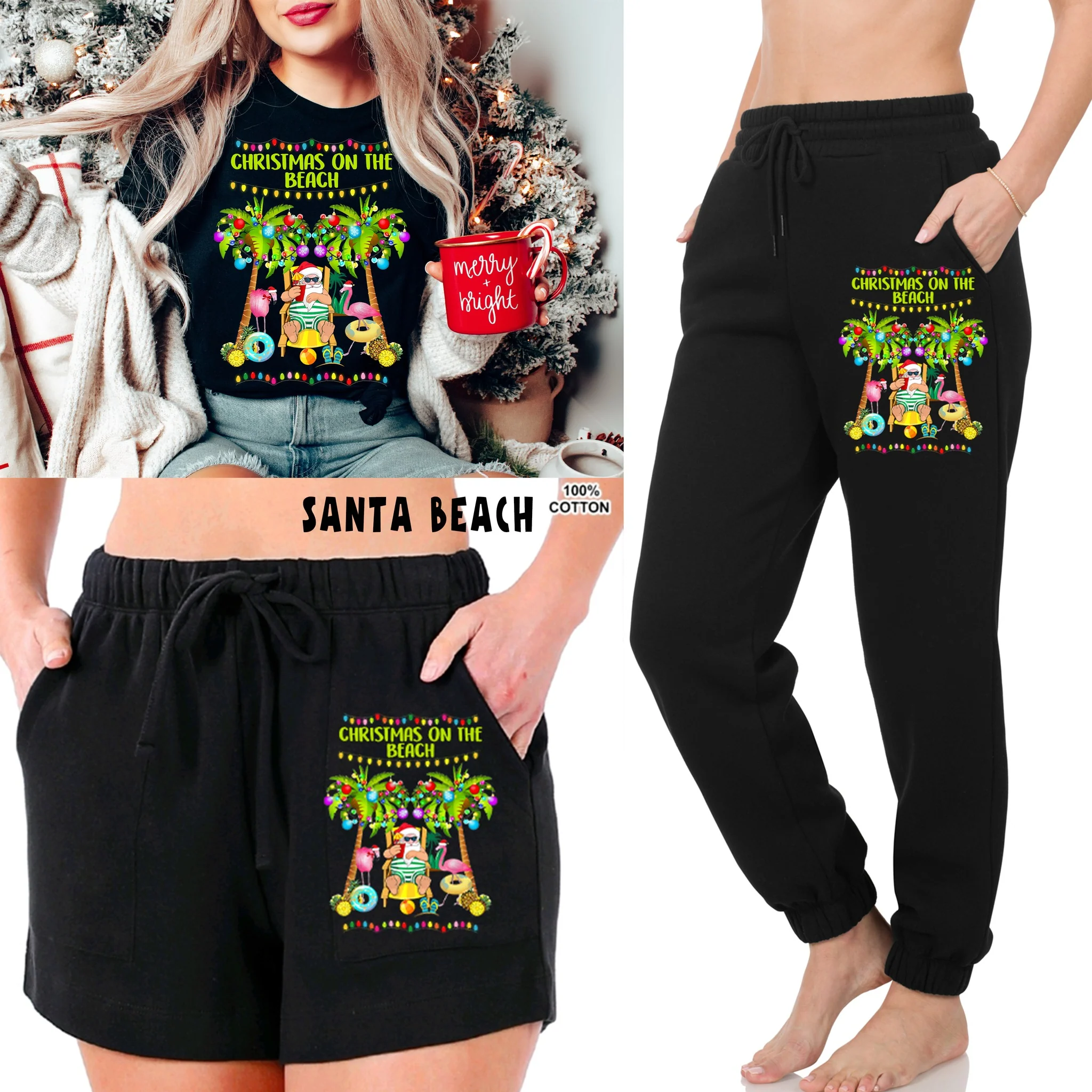 LOUNGEWEAR RUN-SANTA BEACH- CREW NECK SWEATSHIRT- PREORDER CLOSING 9/30 - Image 2