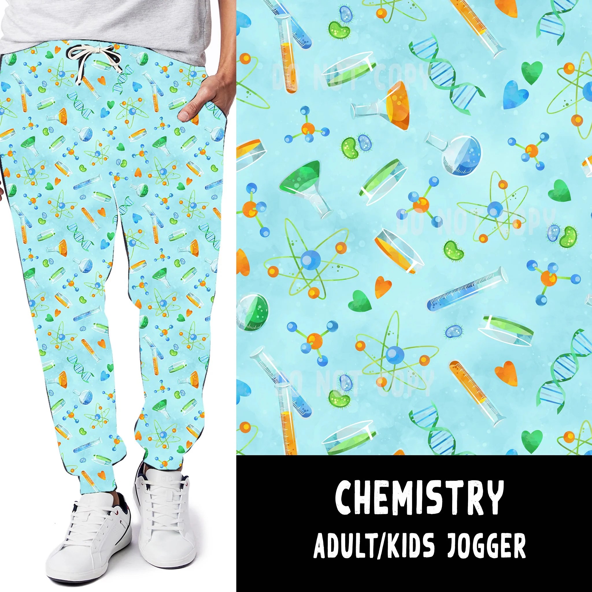 LUCKY IN LOVE-CHEMISTRY LEGGINGS/JOGGERS - Image 2