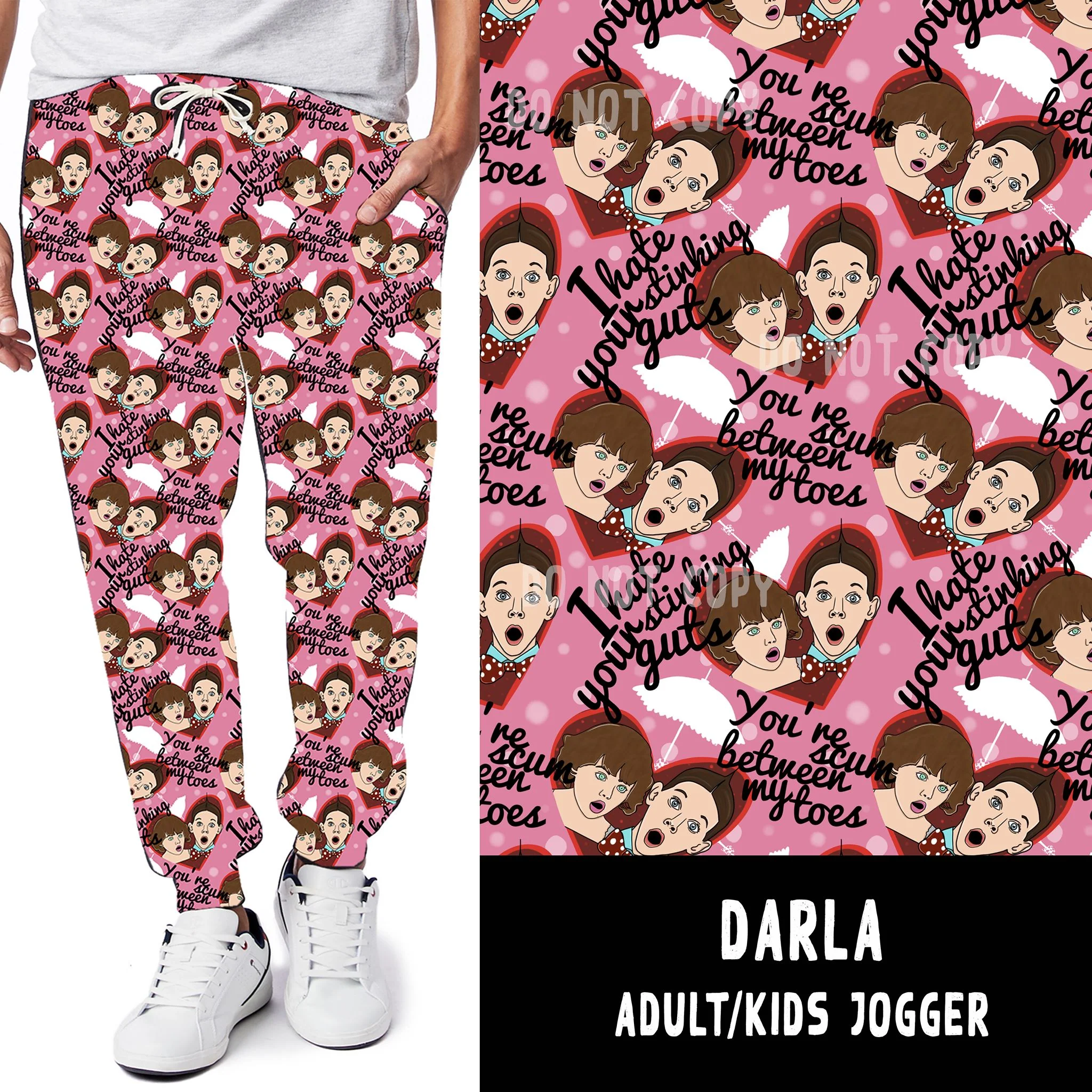 LUCKY IN LOVE-DARLA LEGGINGS/JOGGERS - Image 2