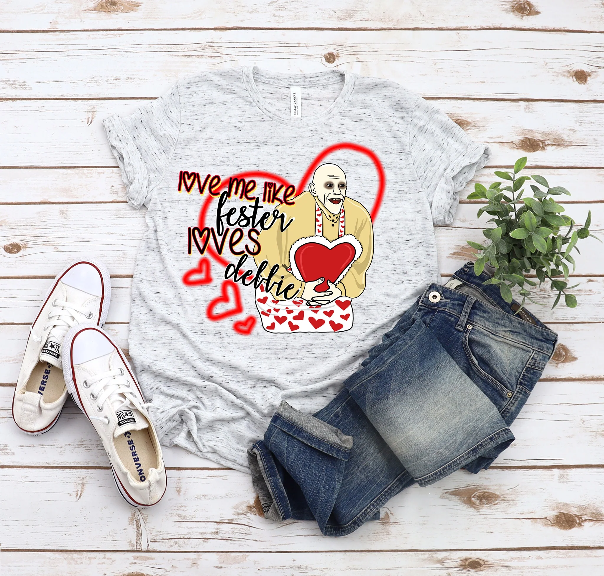 LUCKY IN LOVE-LOVE LIKE DEBBIE TEE